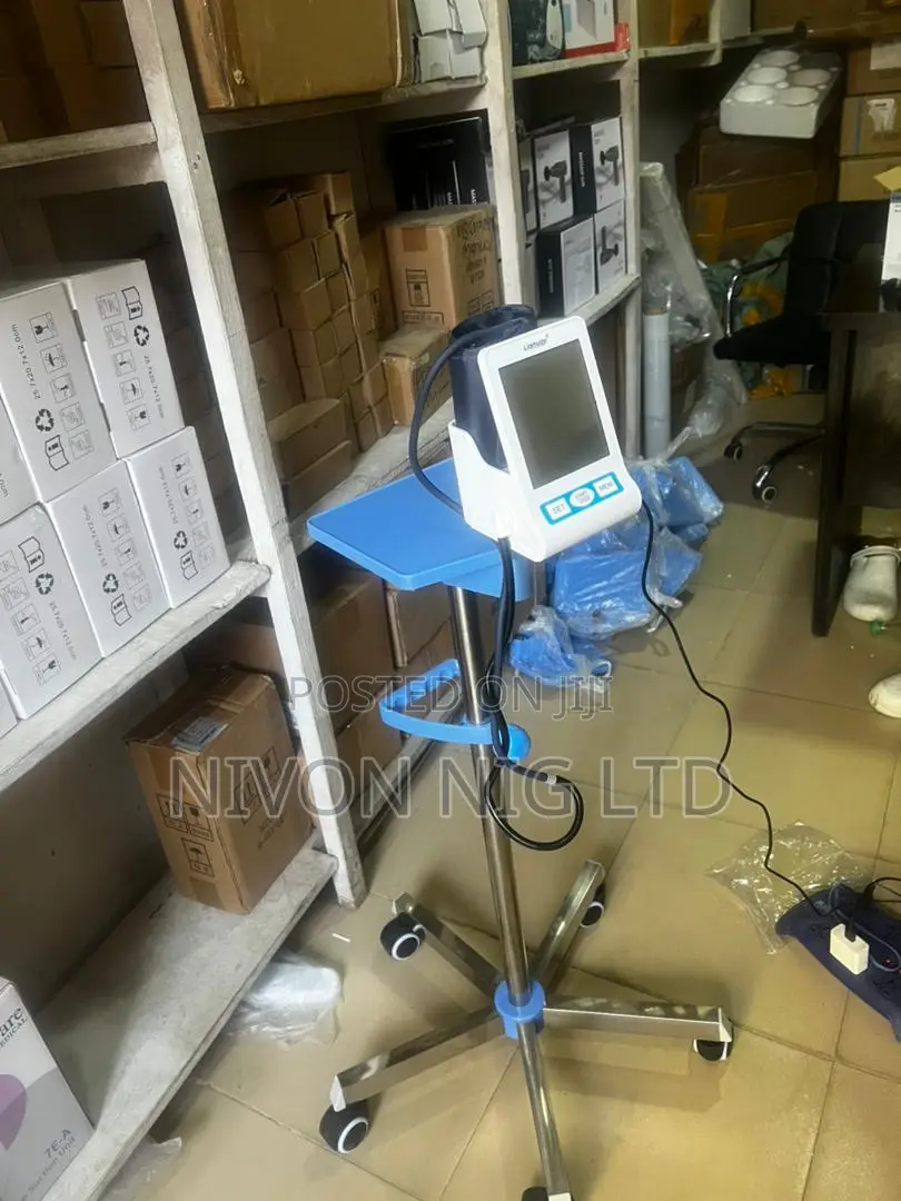 Digital Blood Pressure Monitor on Trolley