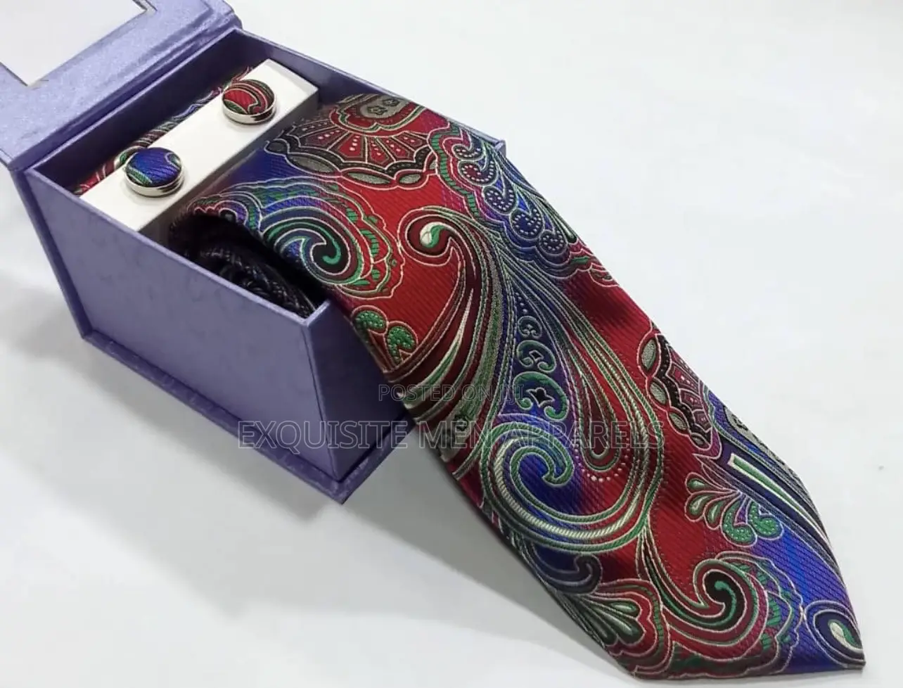 Quality Silky Box Ties for Men Suits and Shirts