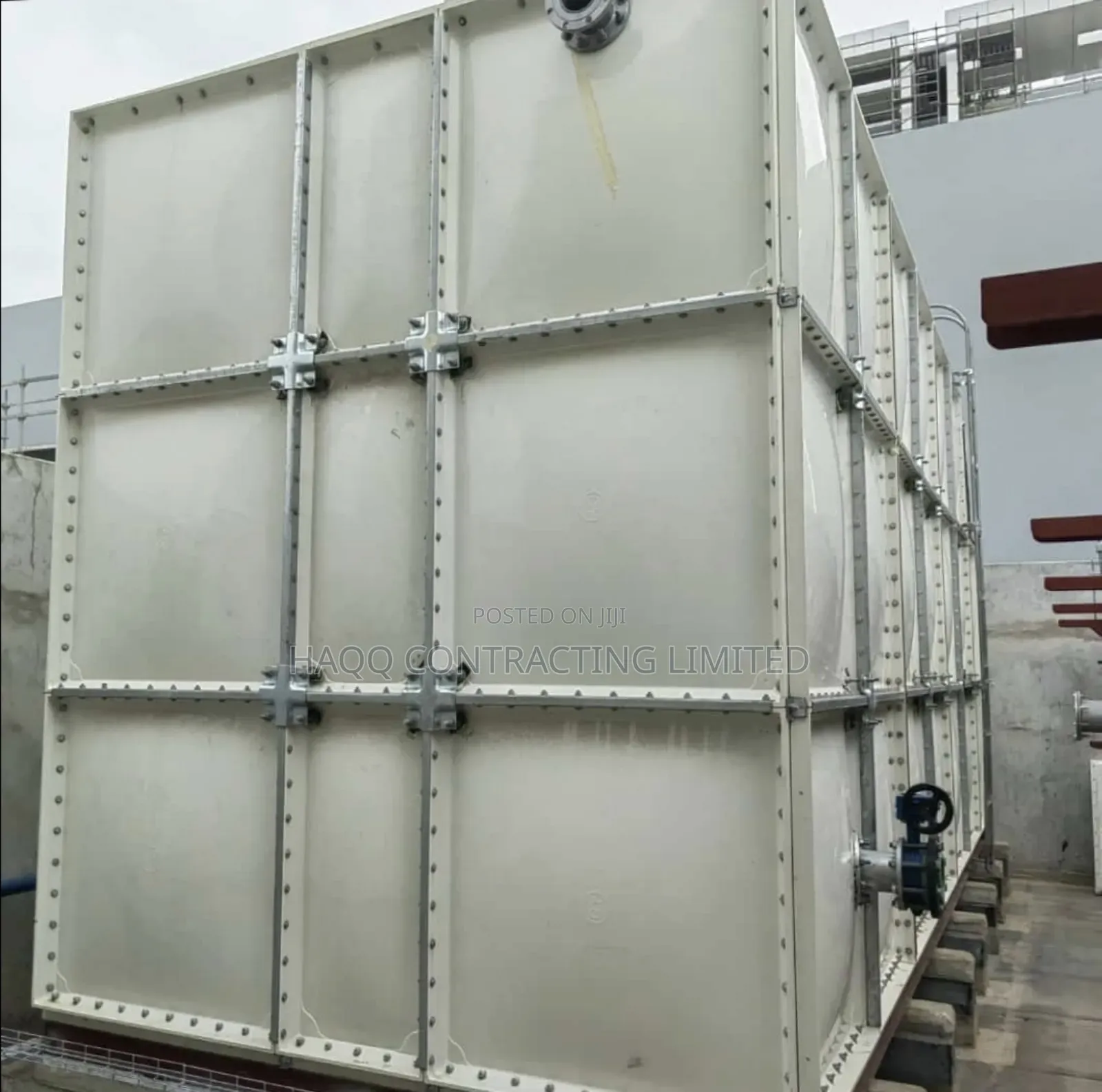 Fibreglass Water Storage Tank Expert in Lagos