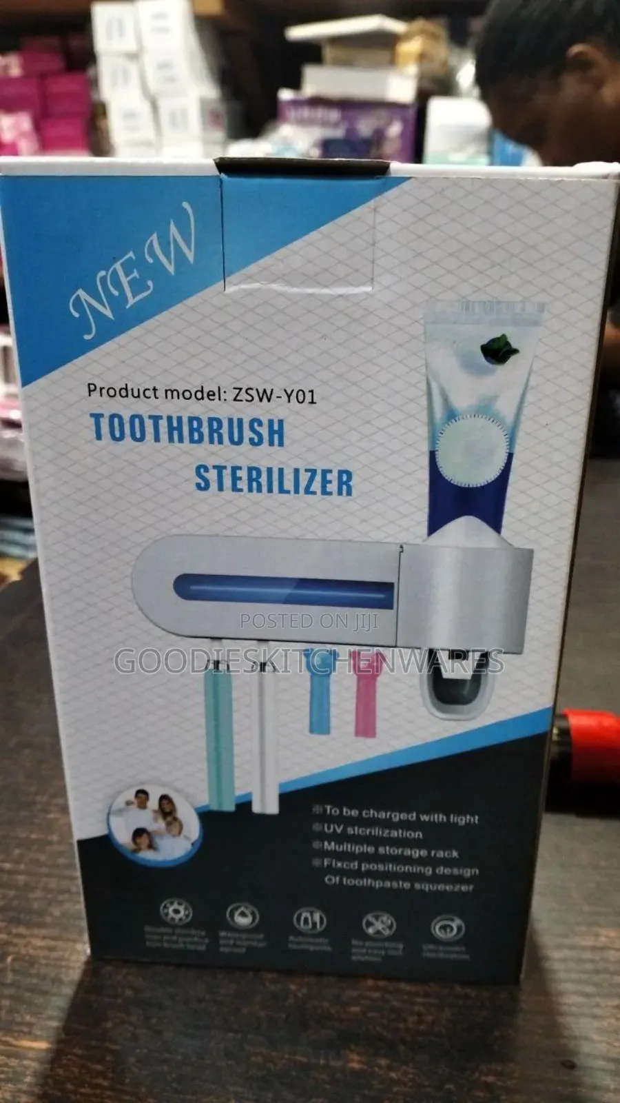 Tooth Brush Sterilizer / Toothbrush Holder