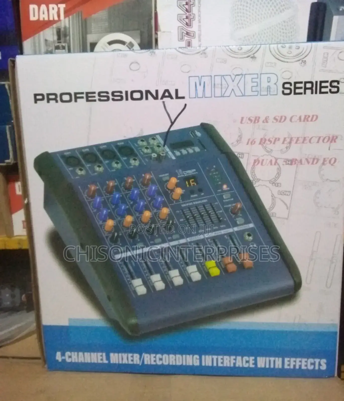 Yamaha Powered Mixer 4 Channels
