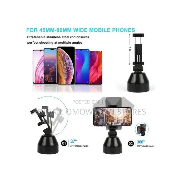 Audio 360 Camera Rotating Selfie Stick
