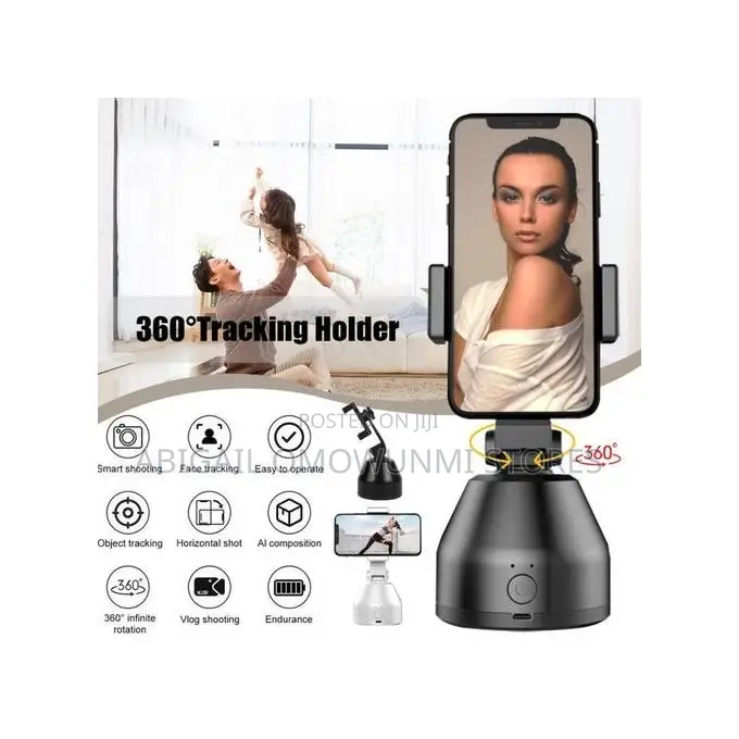 Audio 360 Camera Rotating Selfie Stick