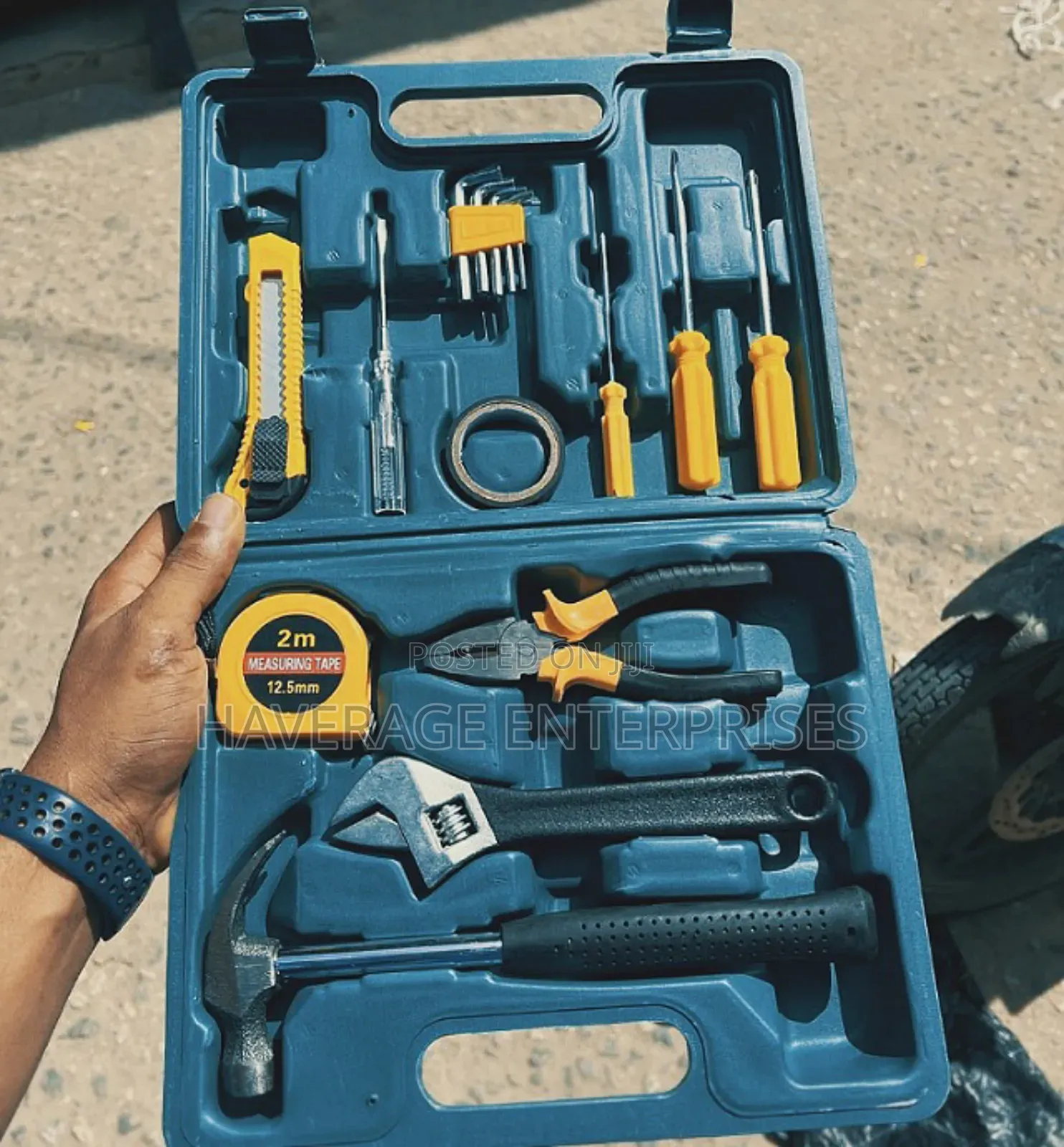 16pcs Car/Household Tool Box