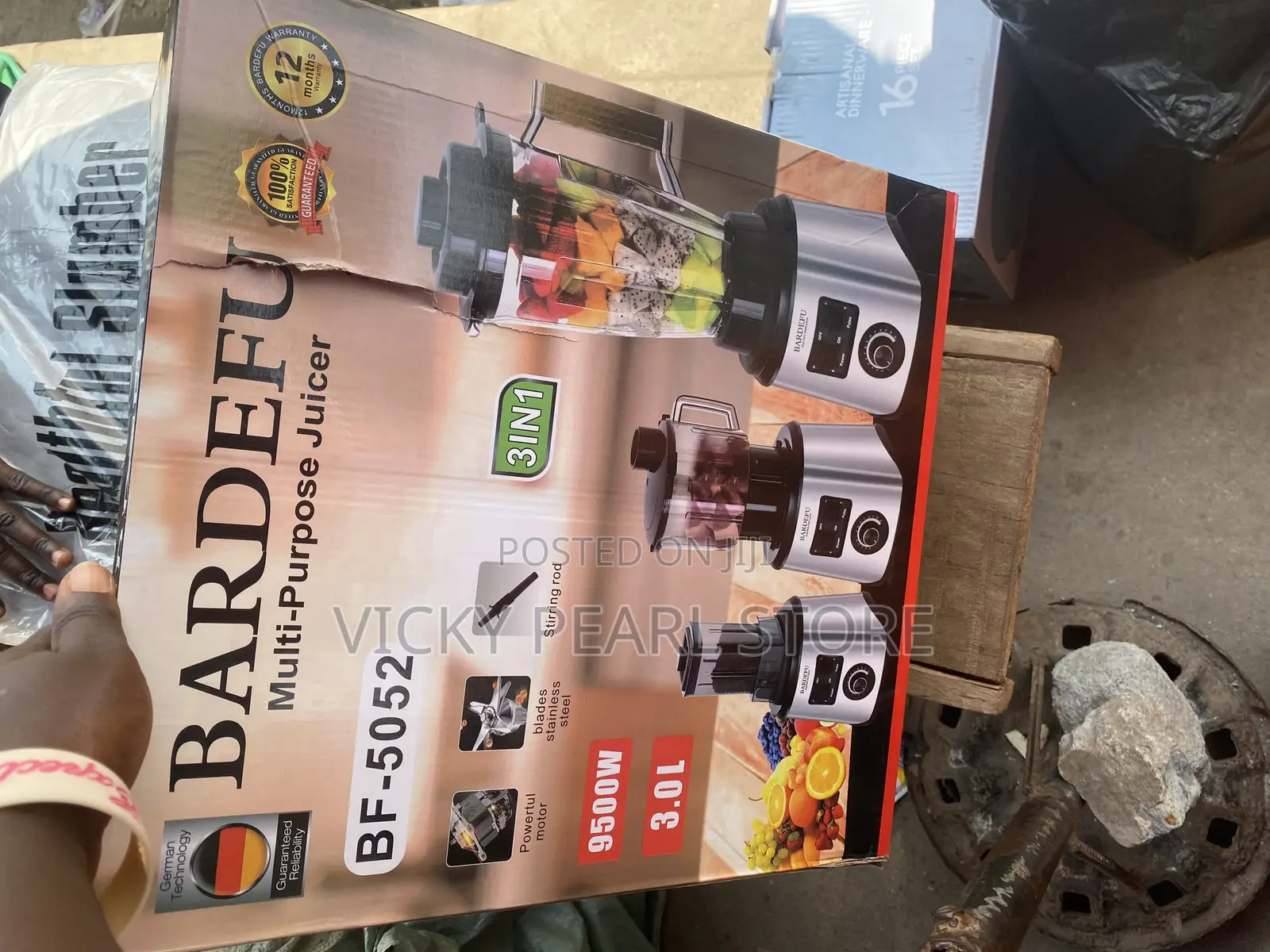 3 In1 Bardefu Multi Purpose Juicer
