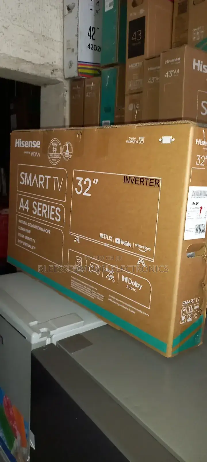 Hisense Inverter Smart Television Double Panels 32inches