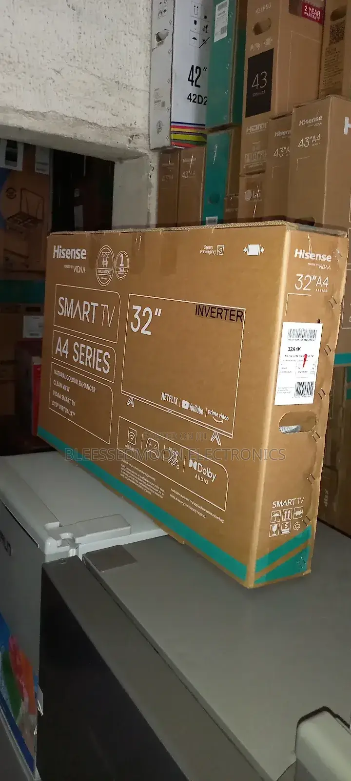 Hisense Inverter Smart Television Double Panels 32inches