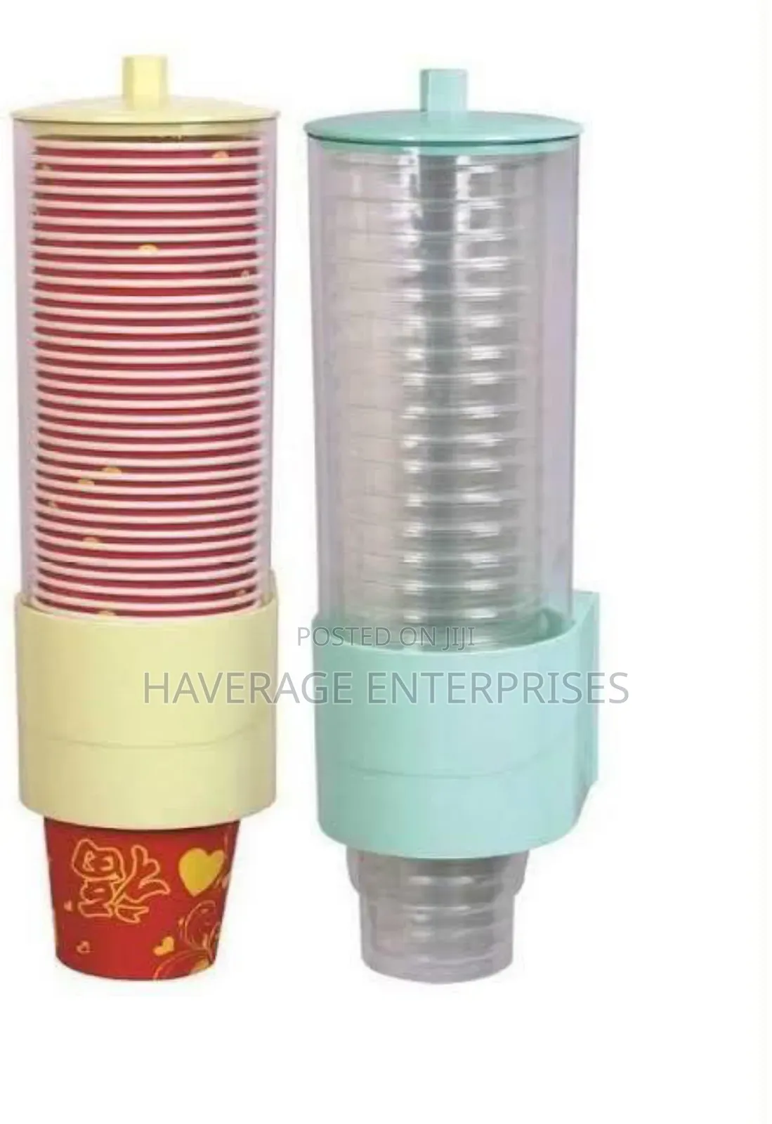Wall Plastic Dispenser Holder Rack for Disposable Paper Cups