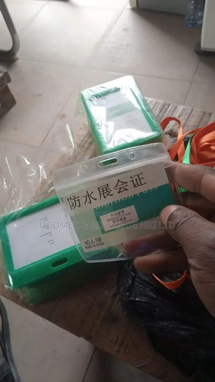 Transparent ID Card Holder by 50pcs