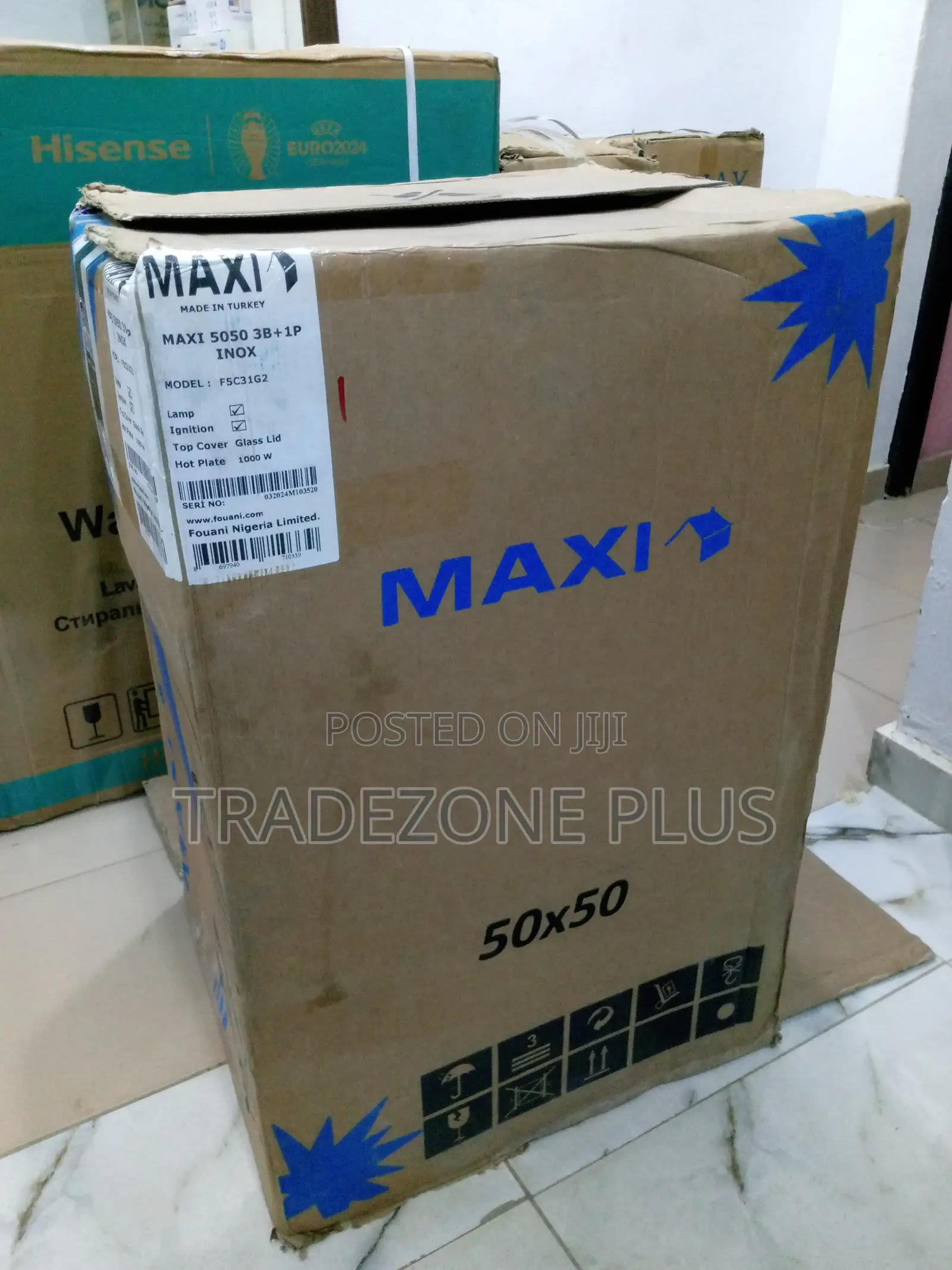 New in 3gas Burner +1electric Maxi Cooker With Oven