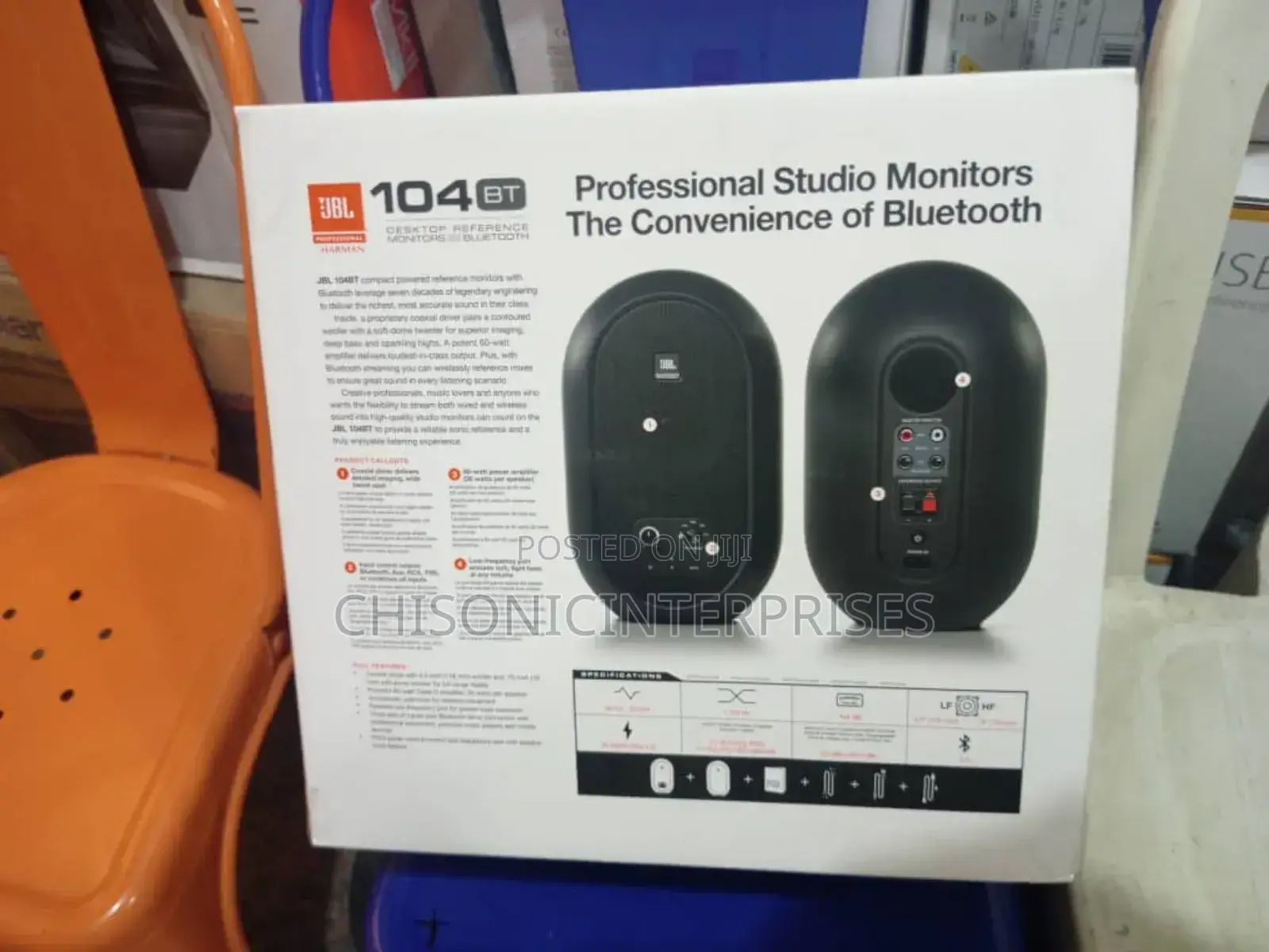 JBL Studio Monitors 104 Bt