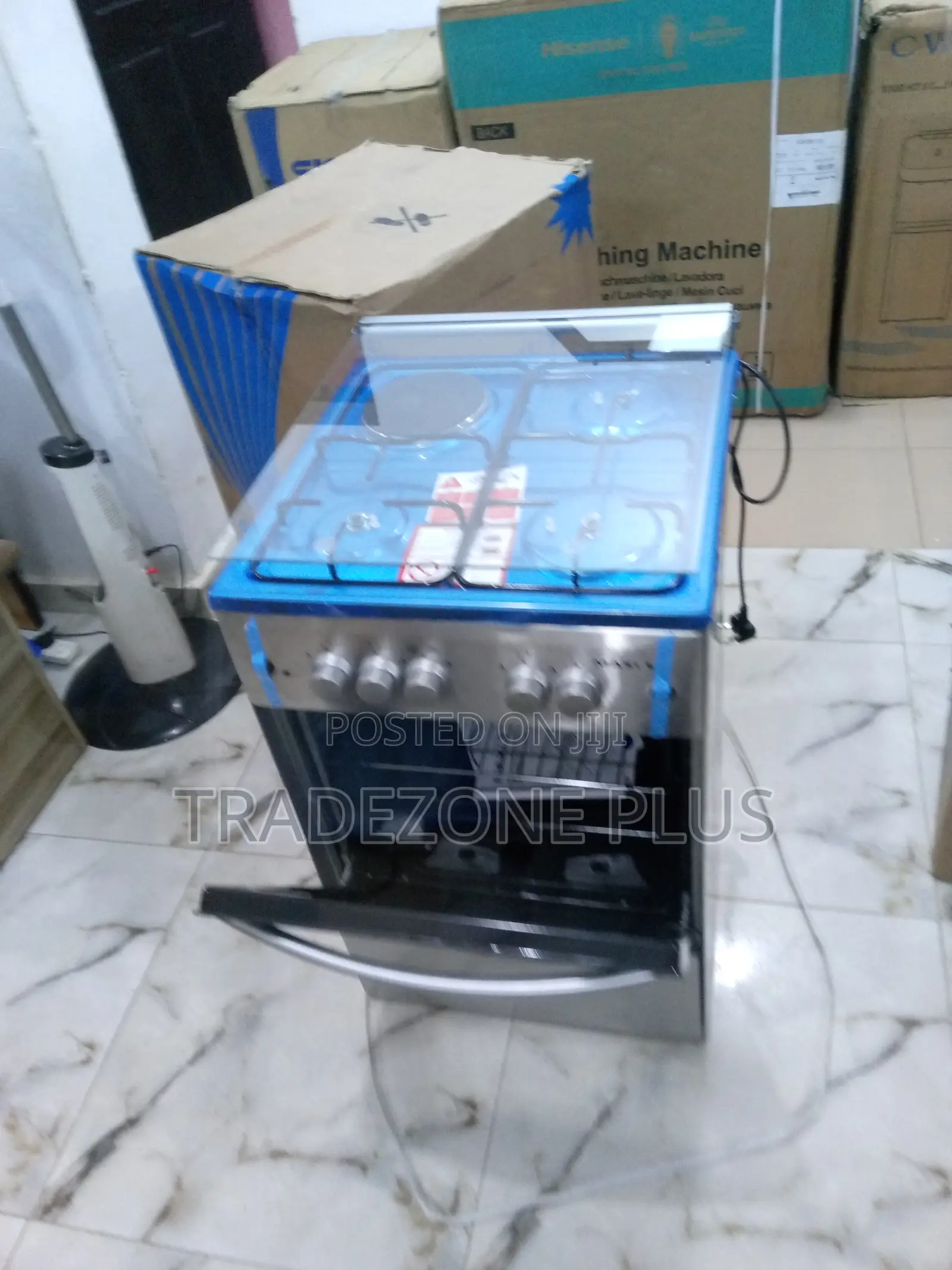 Durable Maxi 3gas+1electric Burners Cooker