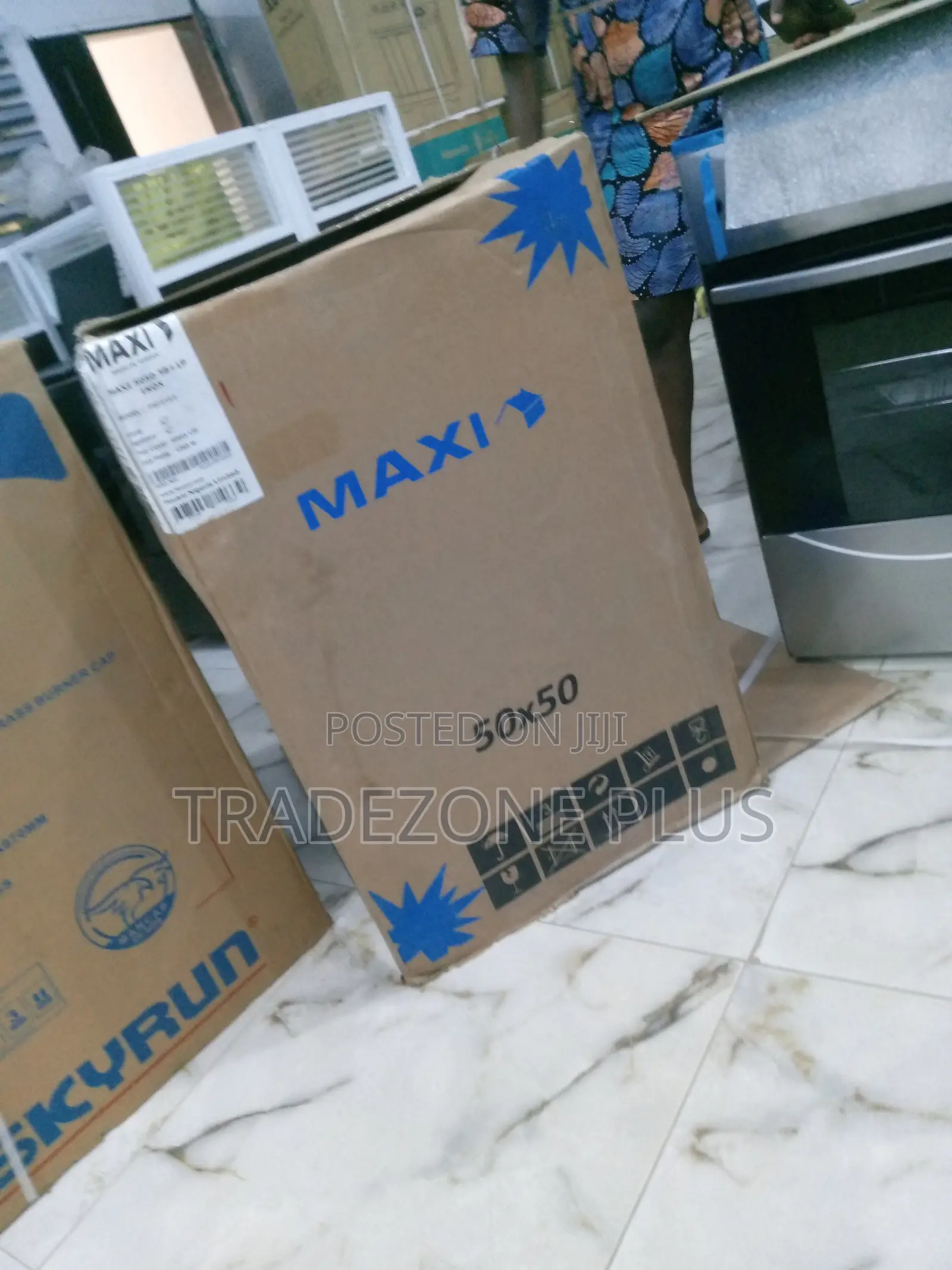 Durable Maxi 50X50 [3+1] Burner Gas Cooker INOX F5C31G2