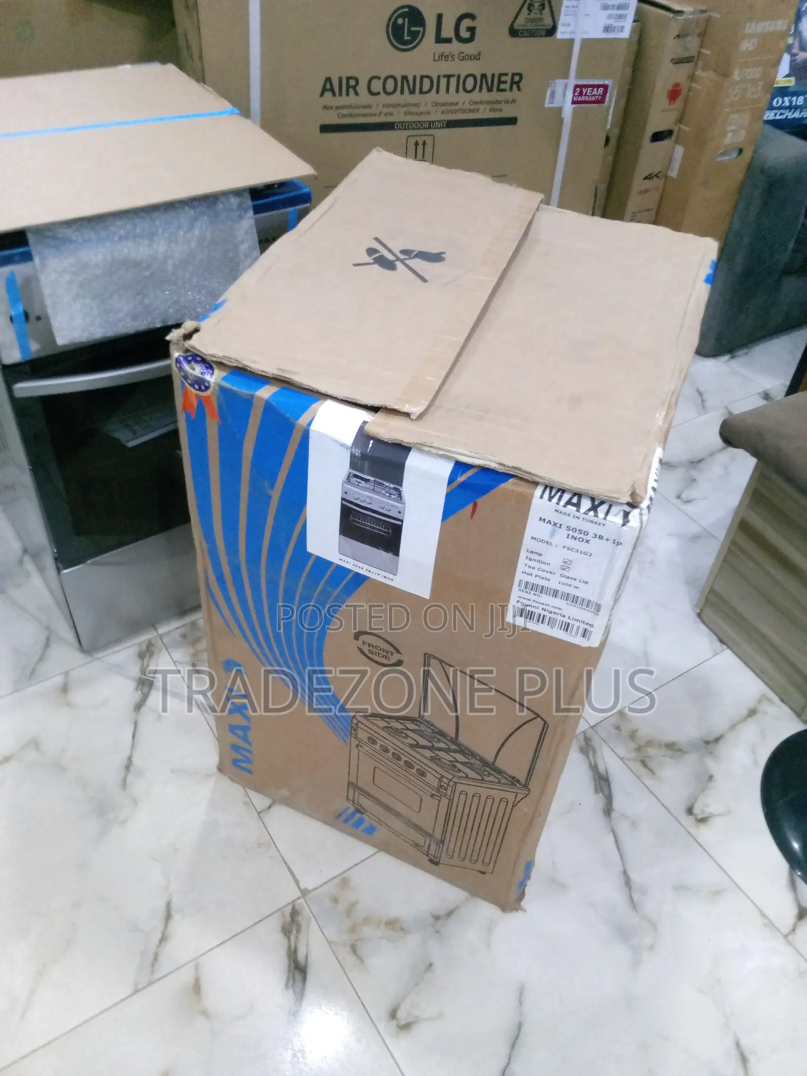 Quality Maxi 50X50 3B+1P INOX F5C31G2 Cooker