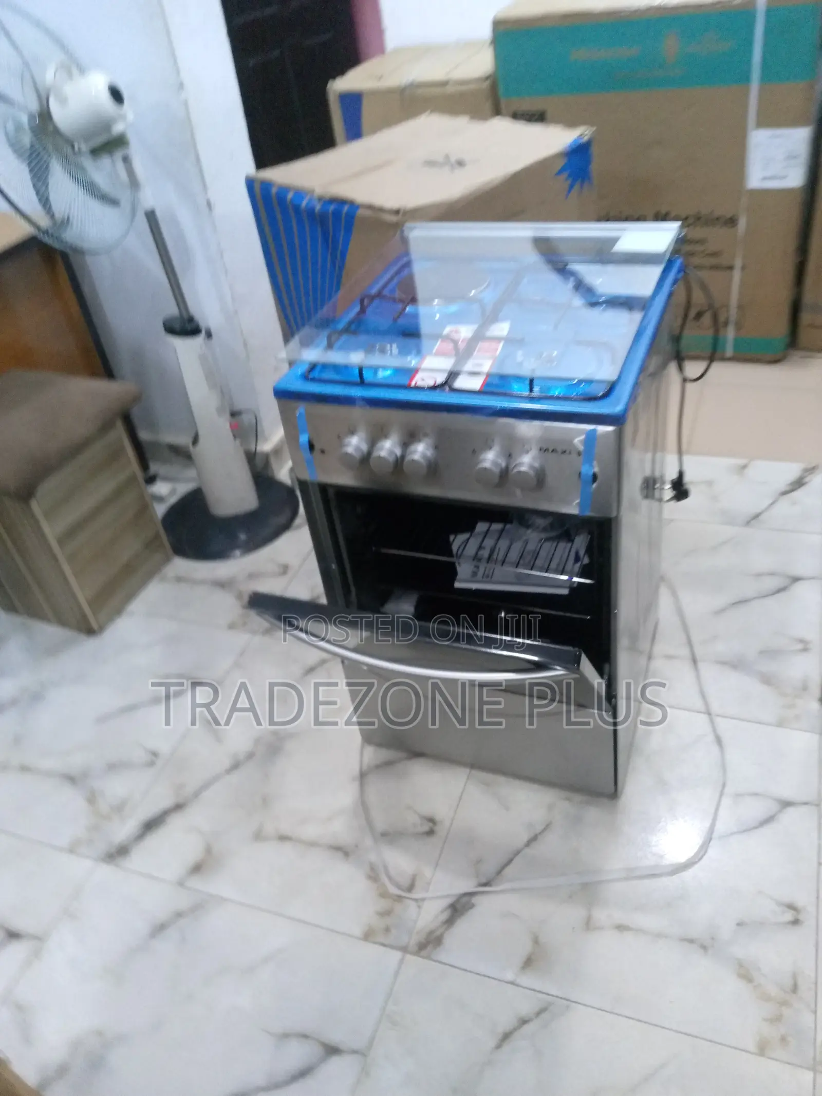 Quality Maxi 5050 Gas Oven [F5C31G2] 3gas 1hot Plate