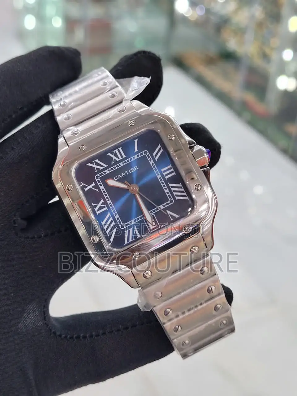 Original Cartier Silver Chain Watch Is Avaialble in Store