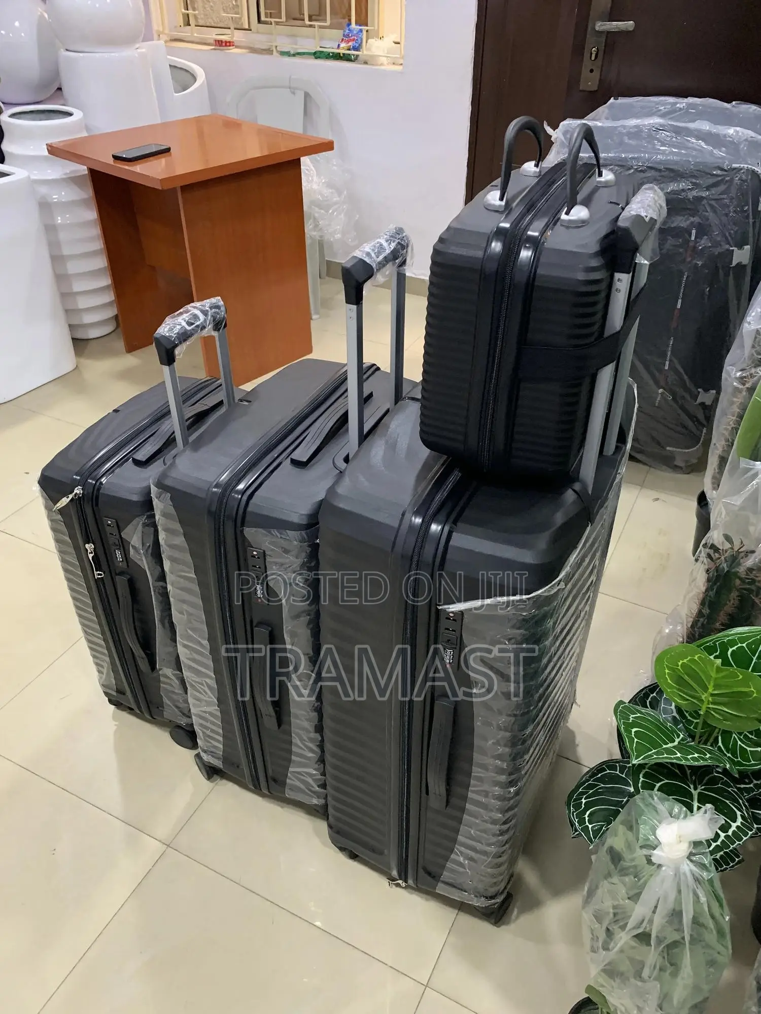 Goodpatner 4set Rubber Travel Luggage