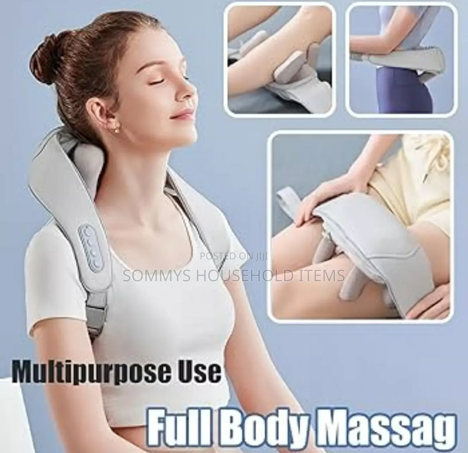 Rechargeable Neck/Shoulder/Whole Body Massager