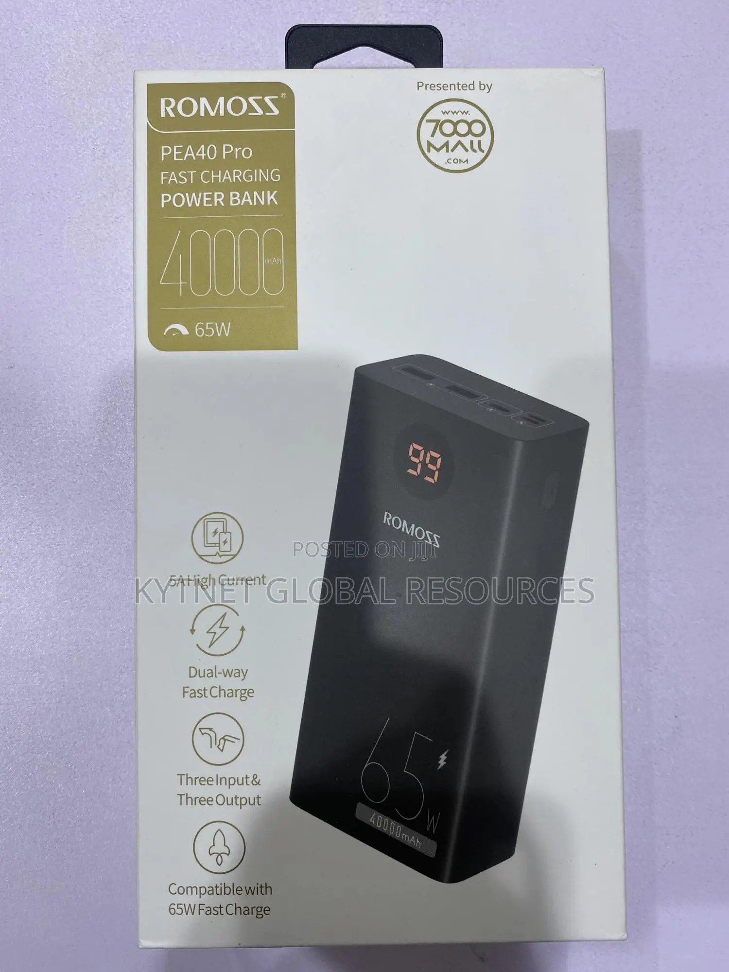 Pea 40 Pro 40000mah 65w Romoss Power Bank