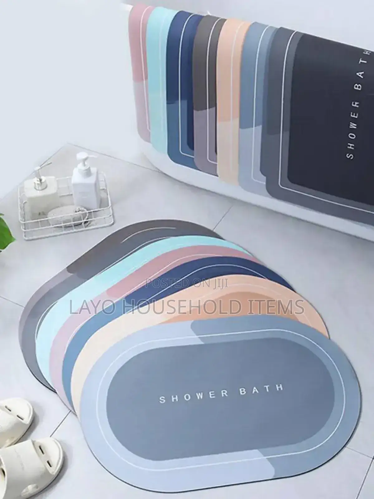 Absorbent Bathroom Door Mat