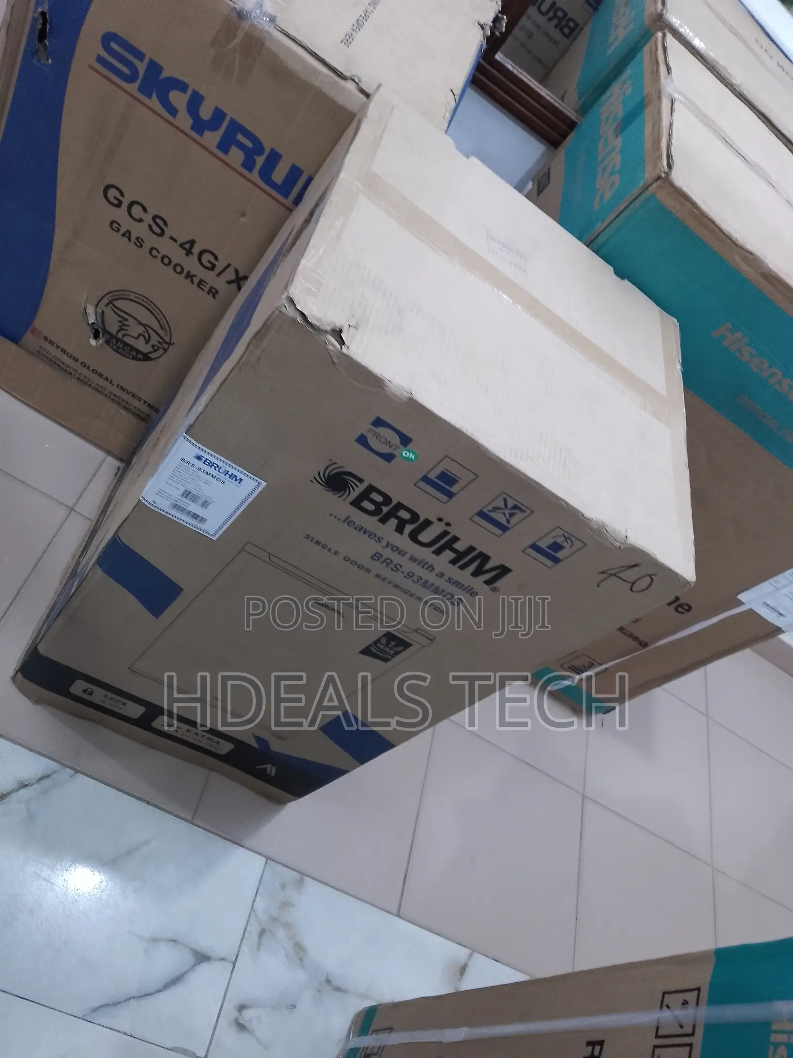 Convenience Single Door Refrigerators -90 Litres - Bruhm