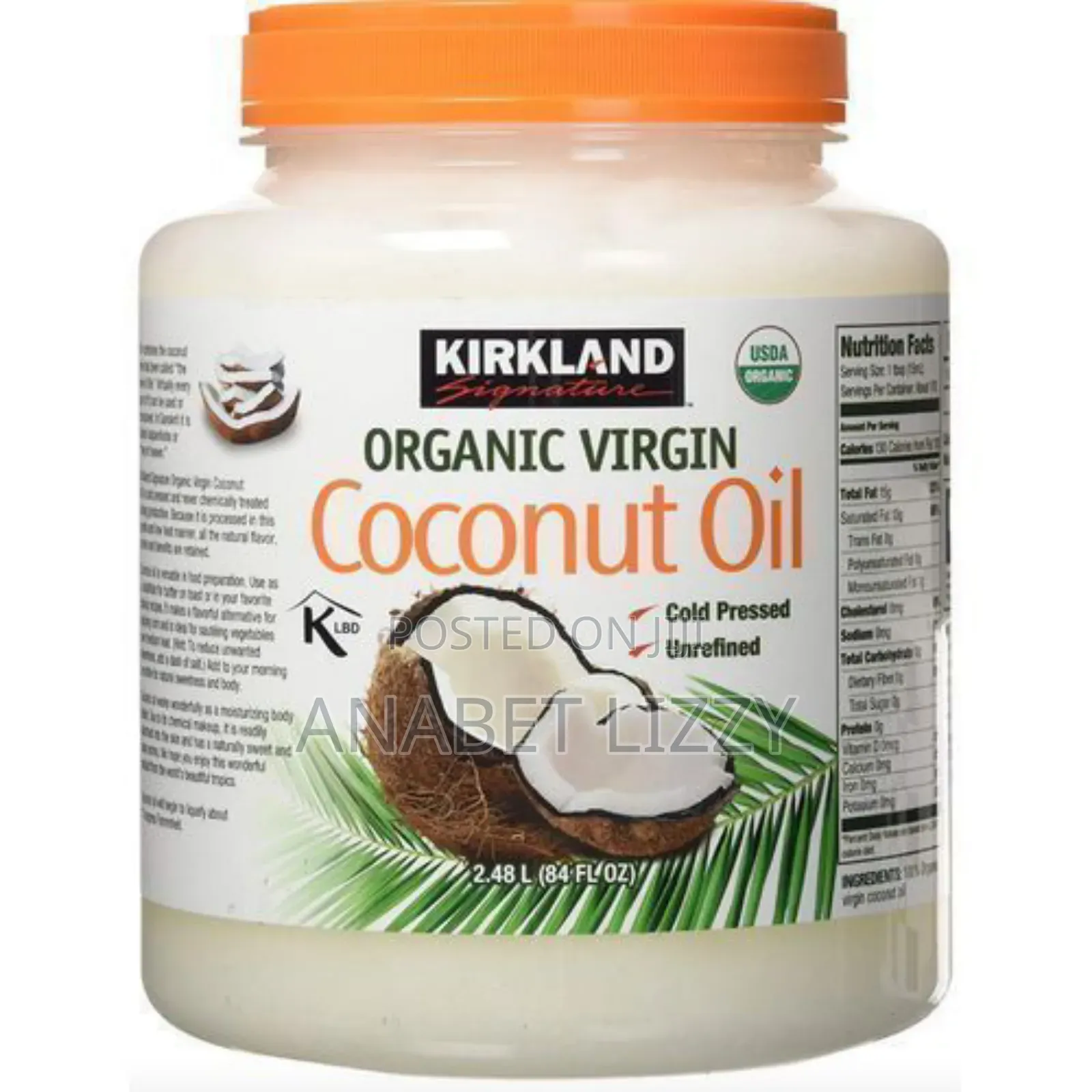 Kirkland Coconut Oil