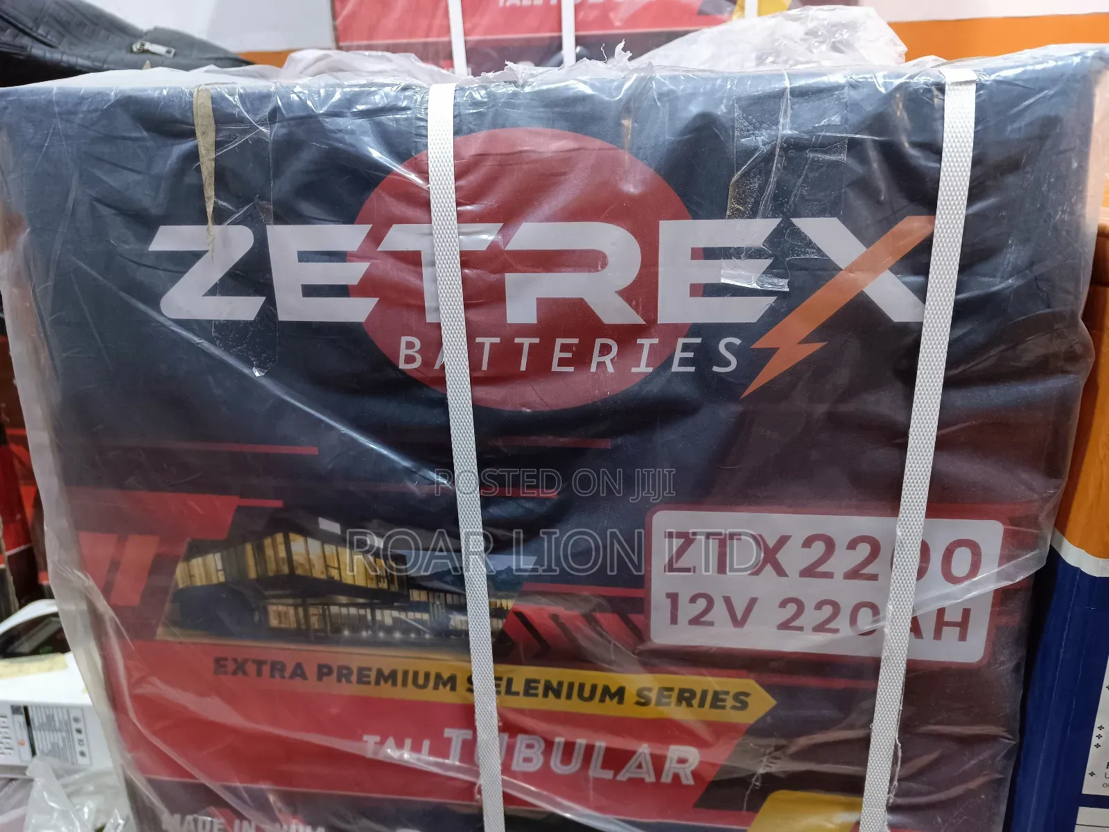 Zetrex 220 Tubular Battery
