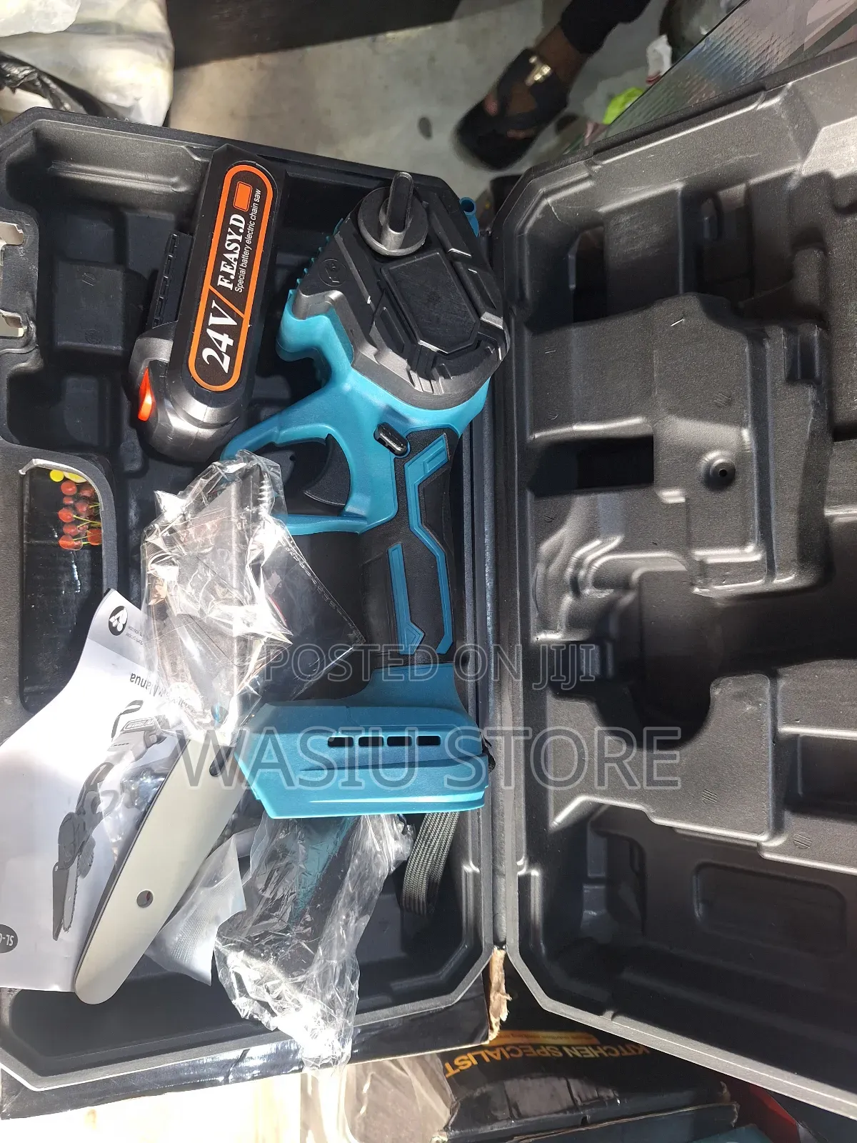 Rechargeable Chainsaw Machine (With 2 Battery)