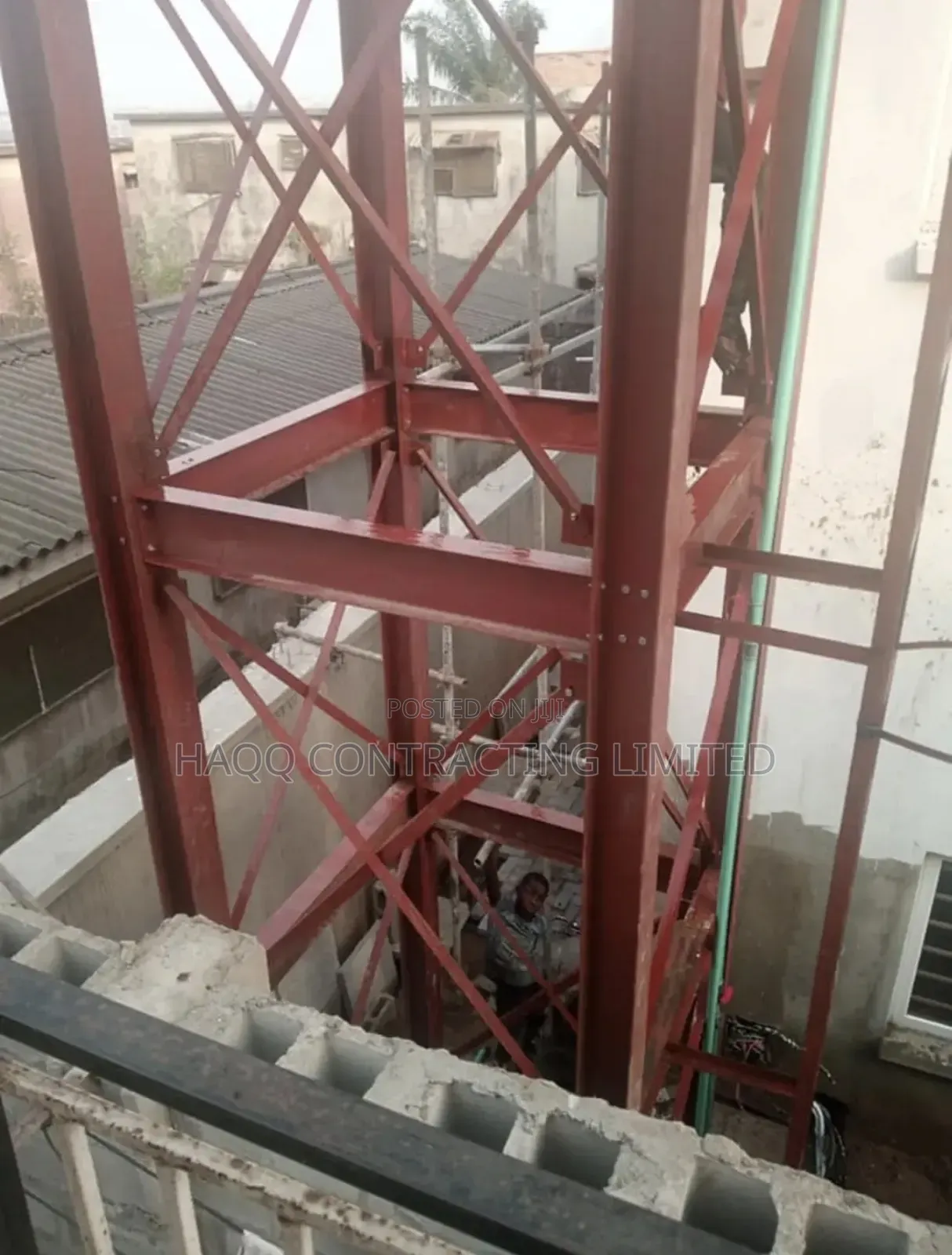Water Stanchion Construction/ Water Tank Scaffold
