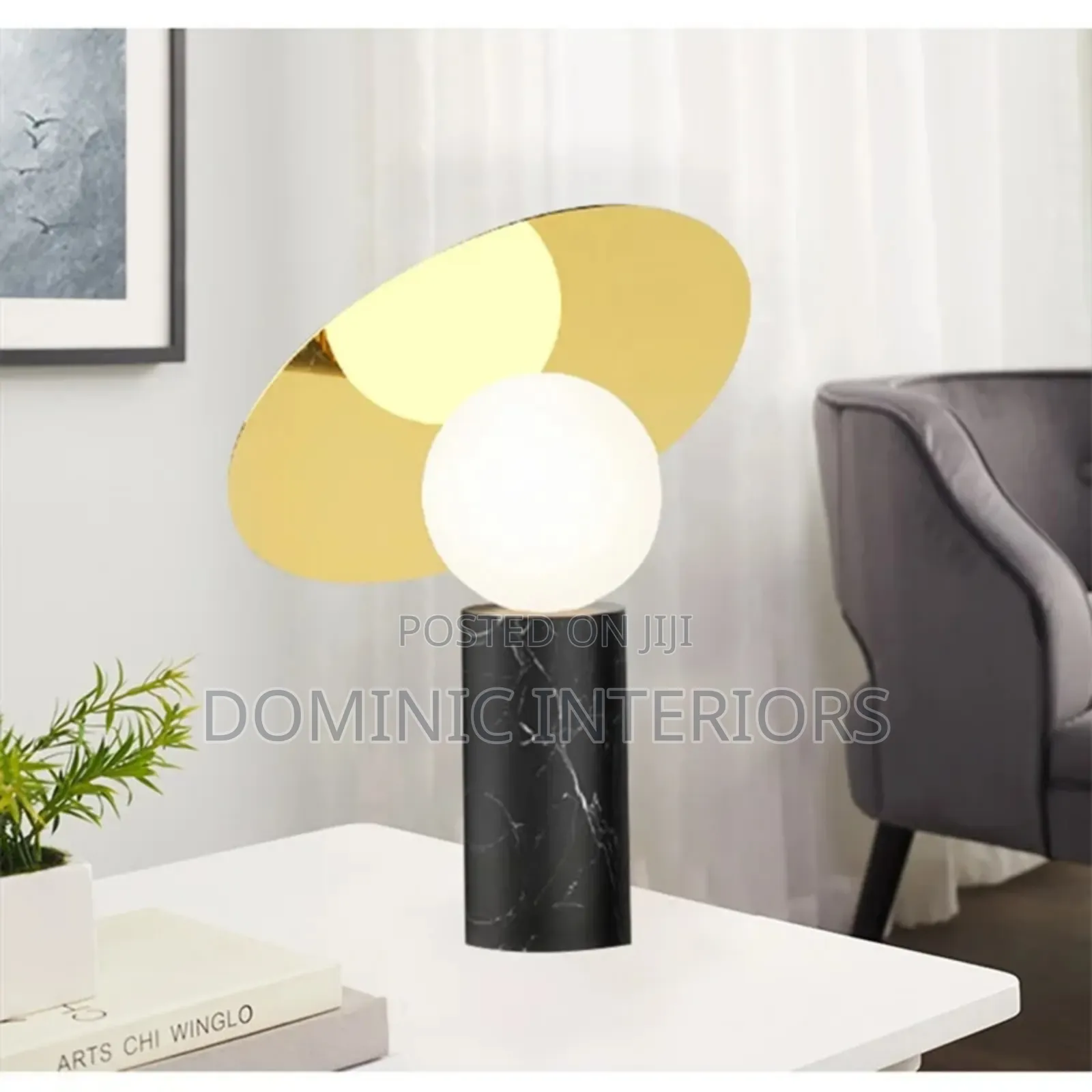 Modern Marble Led Table Lamp