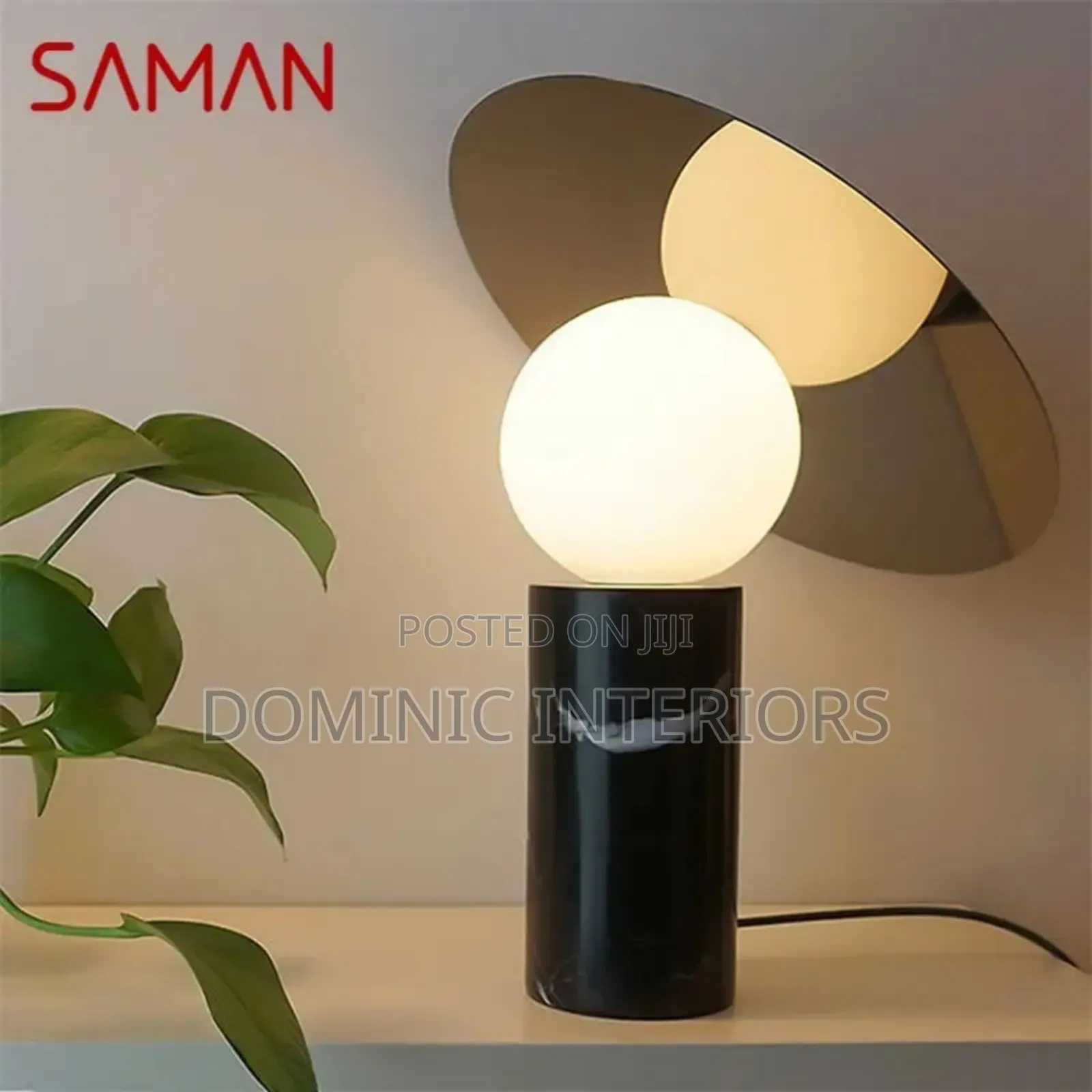 Modern Marble Led Table Lamp