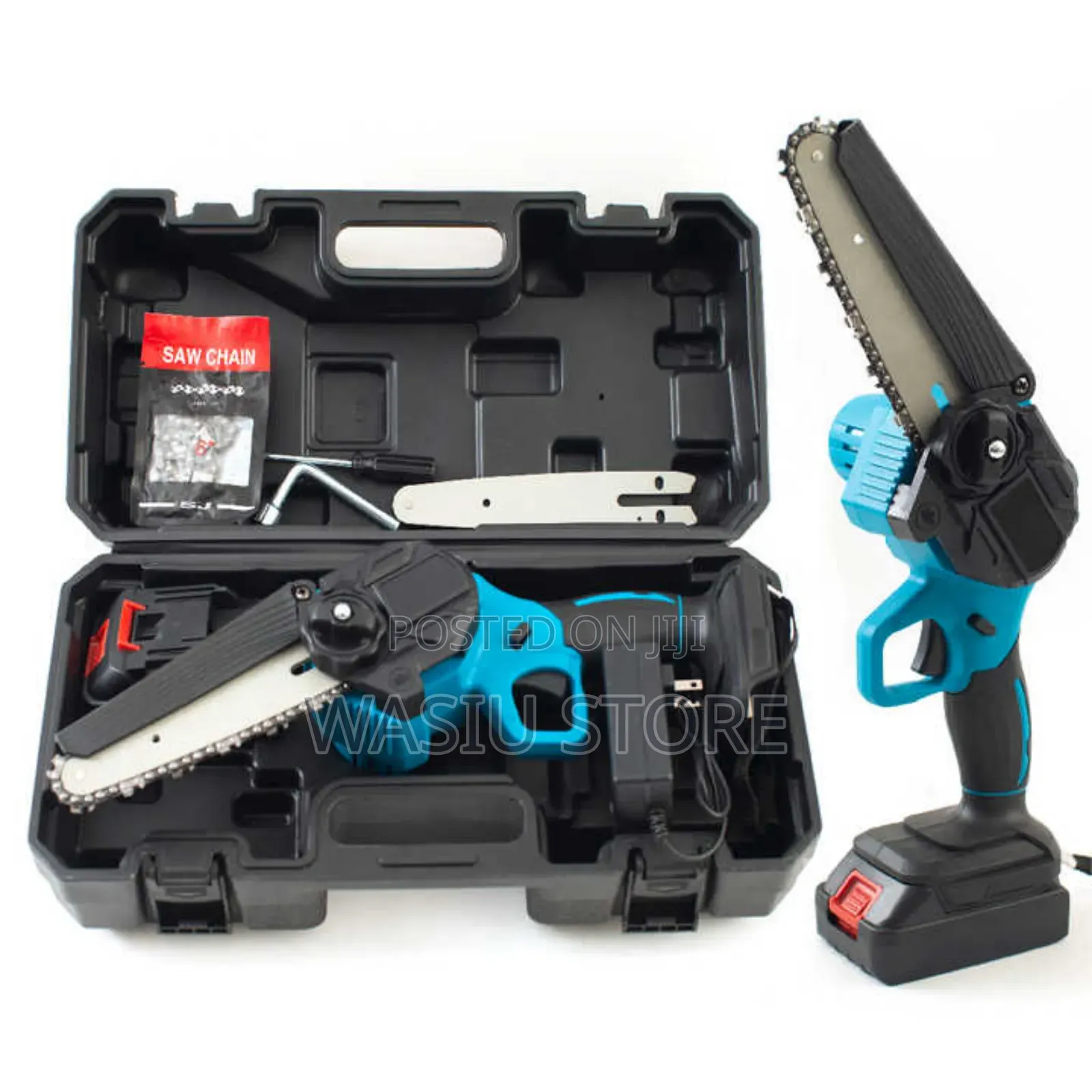 Rechargeable Chainsaw Machine (With 2 Battery)