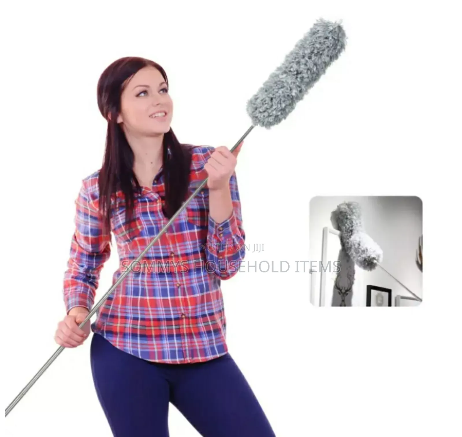 Foldable Telescopic Height Fluffy Duster