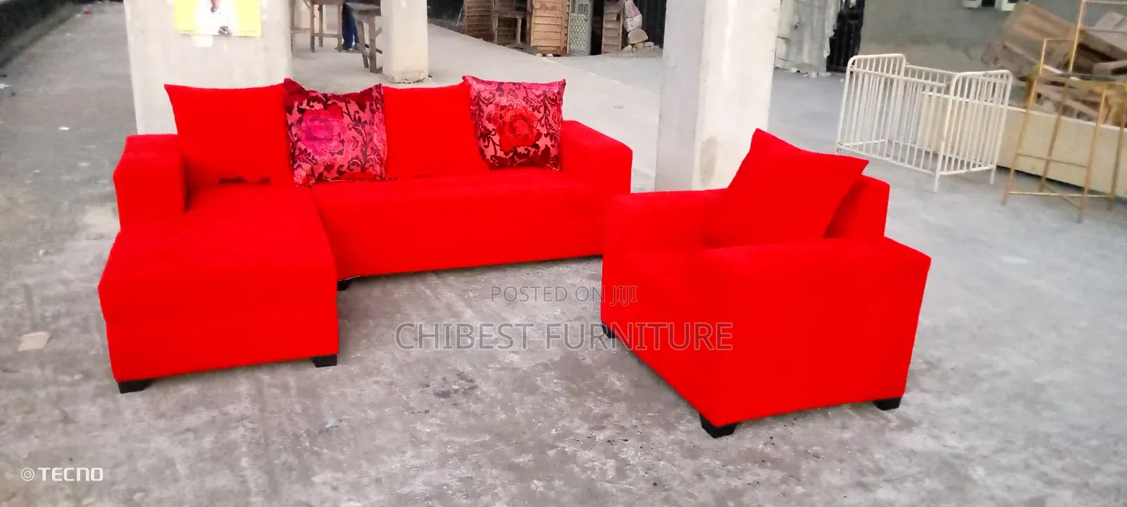 Standard L Shaped Cushion Chair