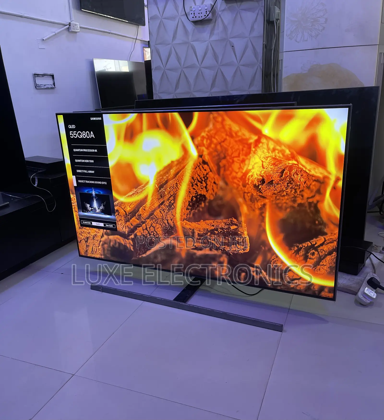 55 Inches Samsung Qled Hdr Smart Tv 2022 Model