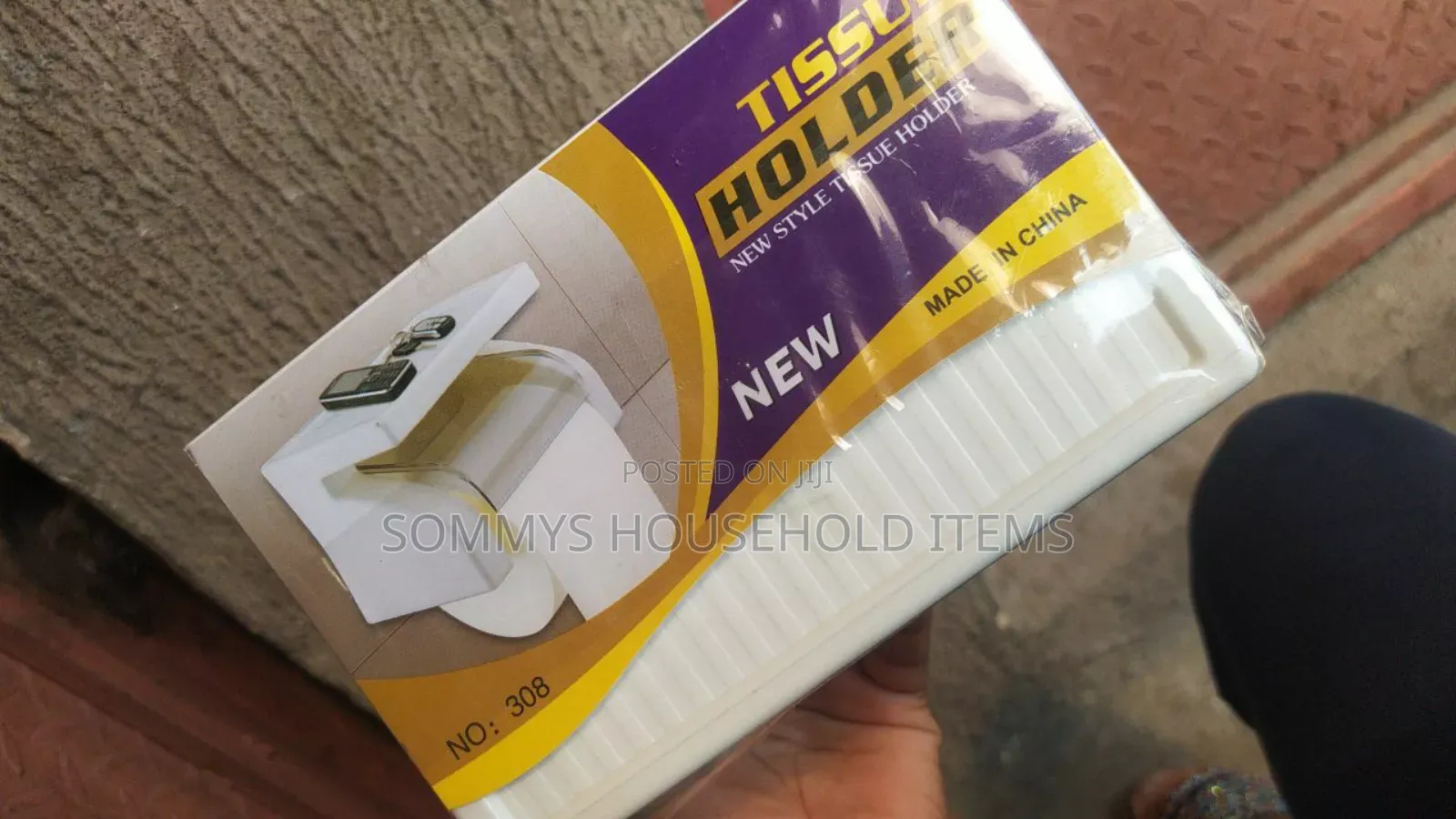 Multifunction Tissue Paper Roll Holder