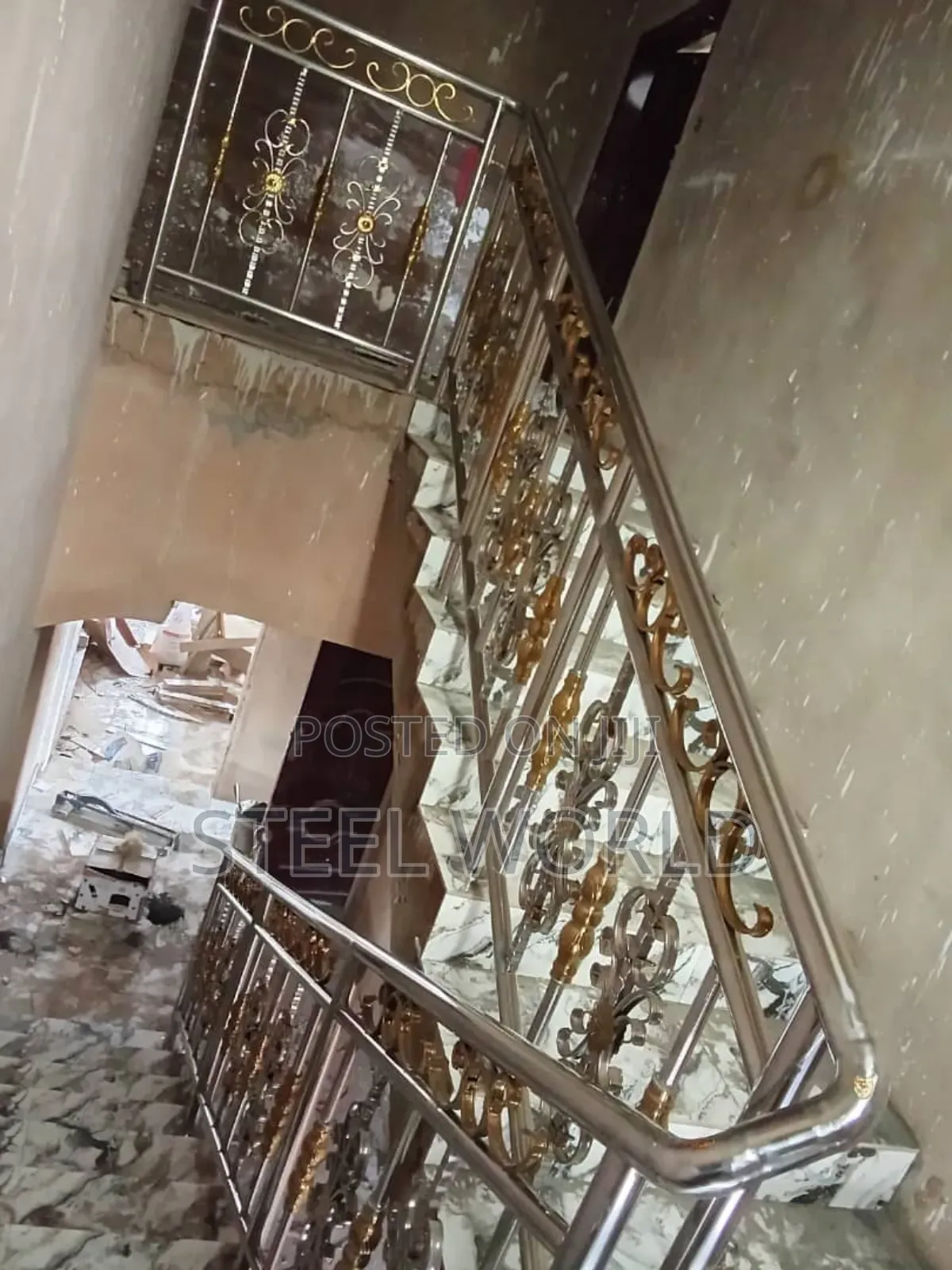 Flower Matrix Handrail Design