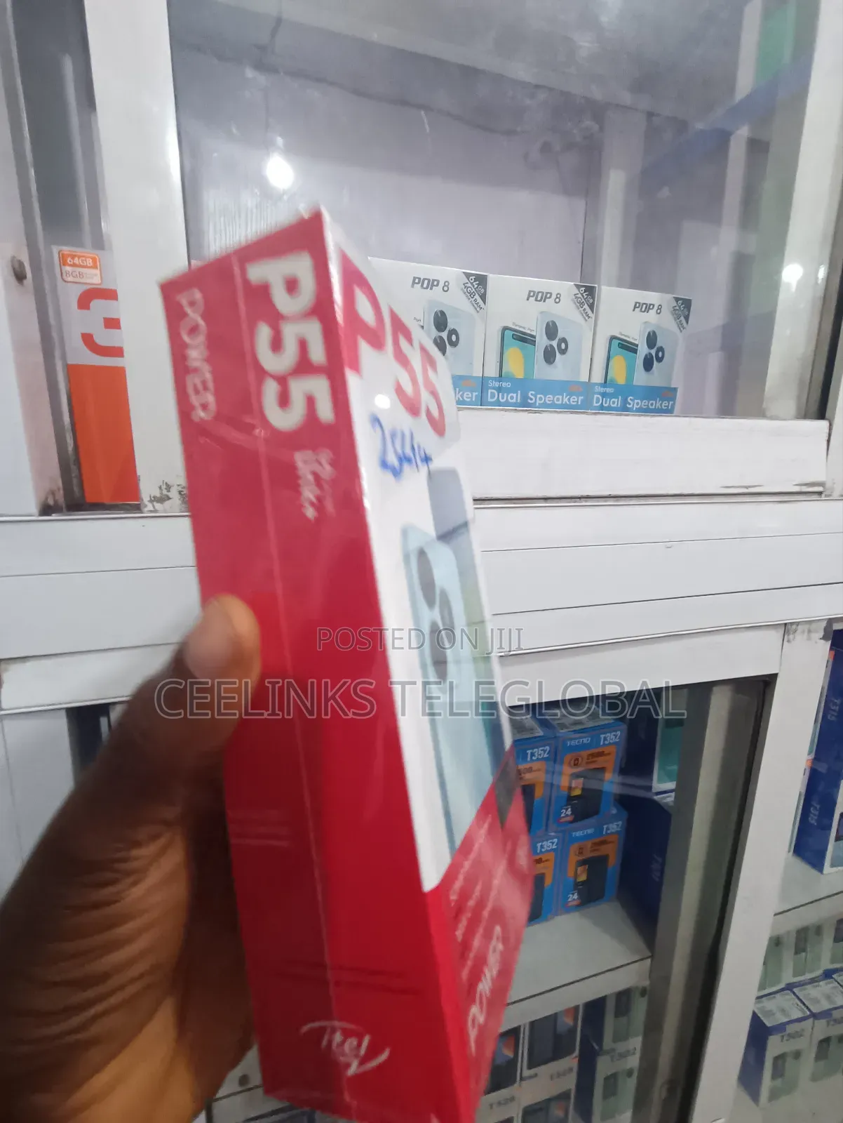 New Itel P55 256 GB Black