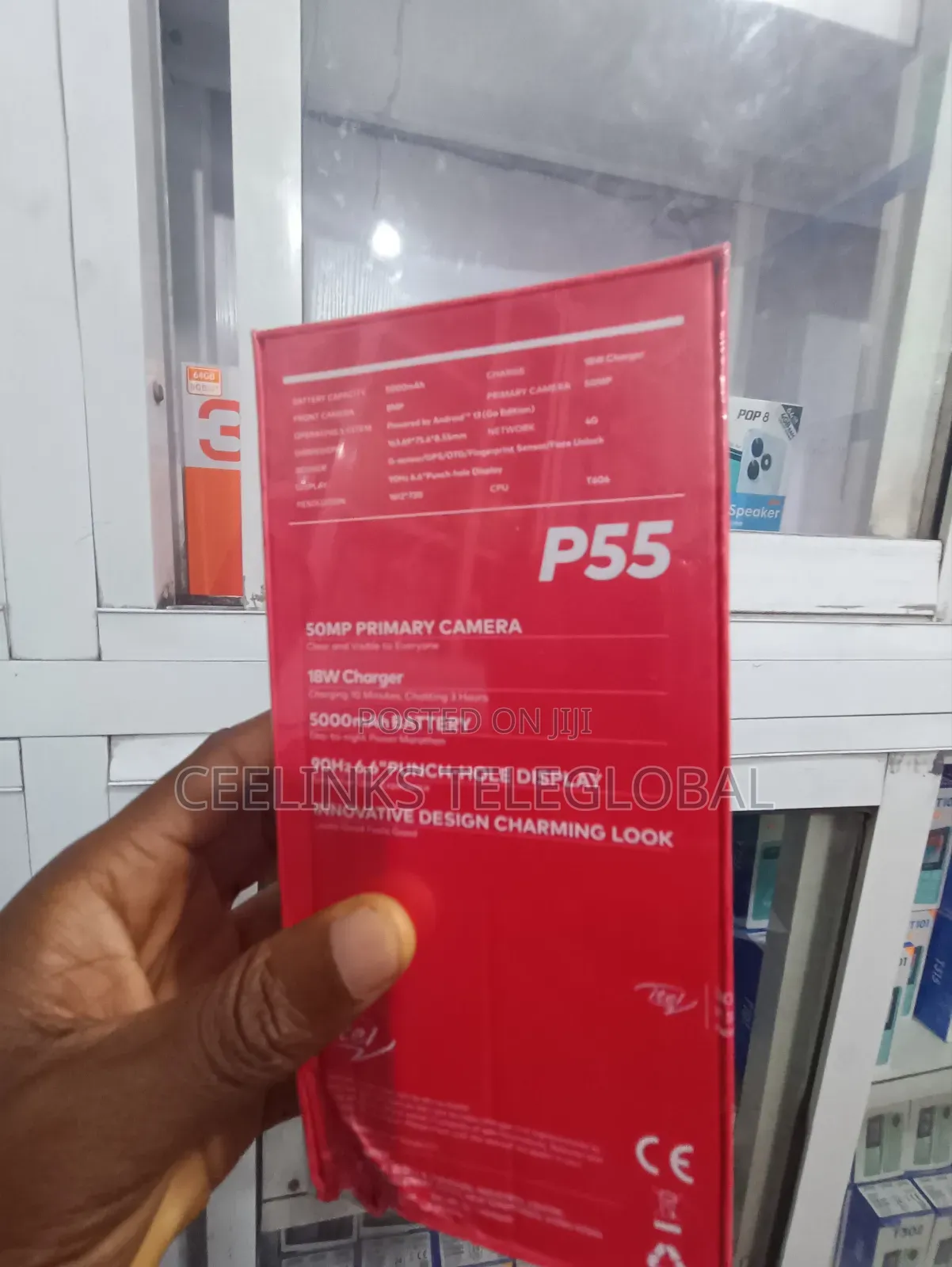 New Itel P55 256 GB Black