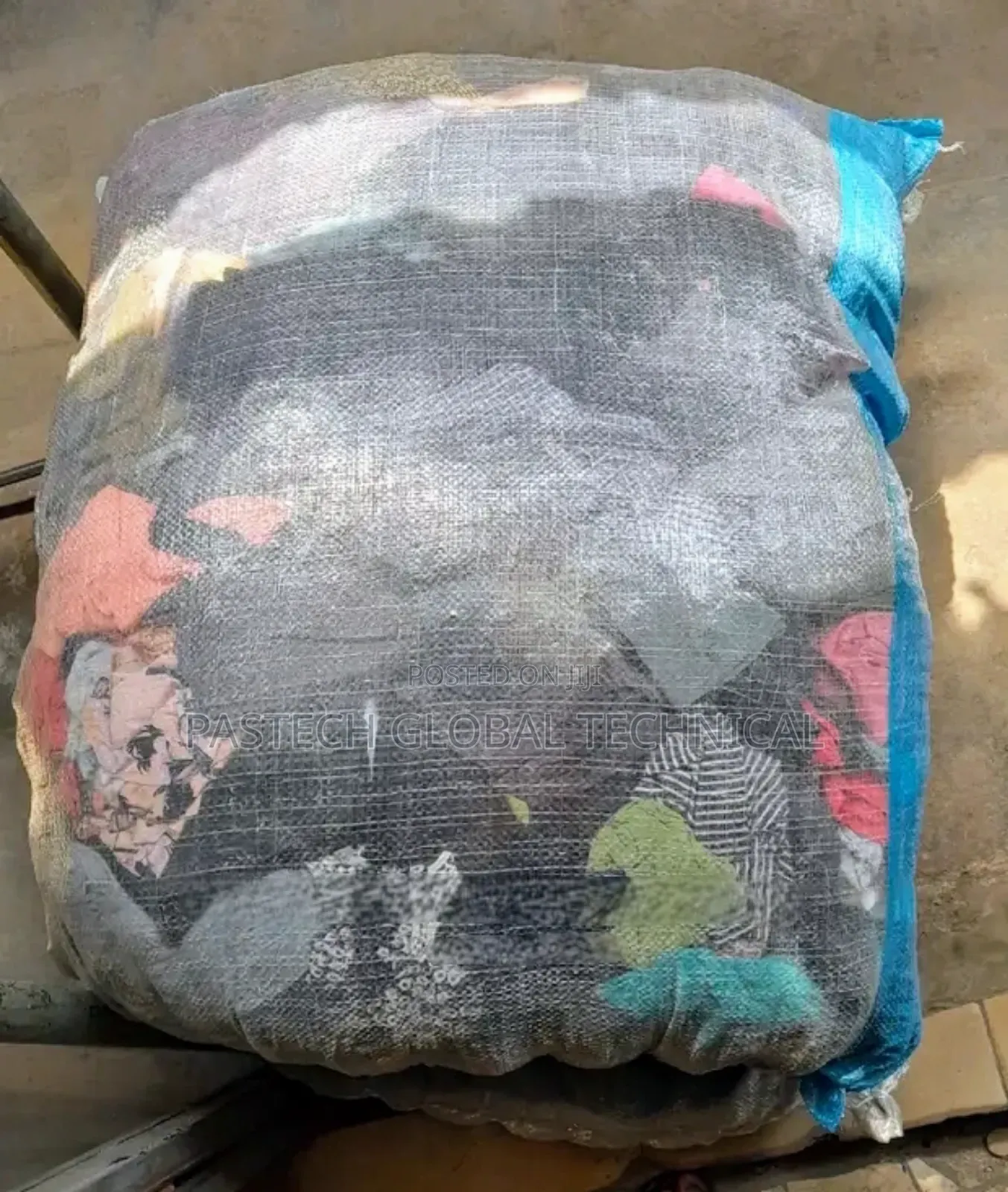 Industrial Cotton Rag 50kg Coloured