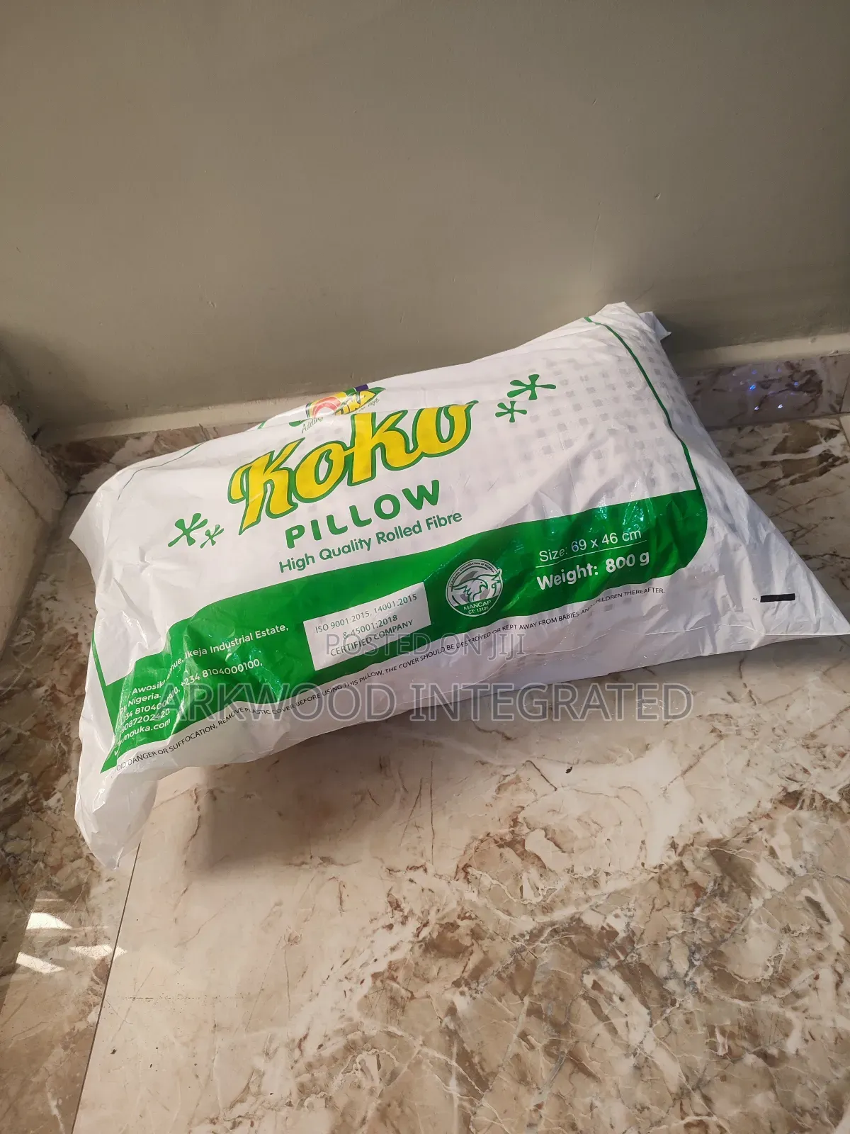 High Quality Fibre Mouka Pillow