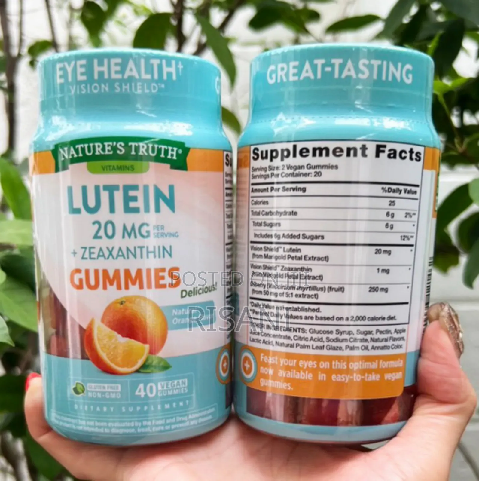 Nature's Truth Lutein Zeaxanthin Gummies | 20mg |