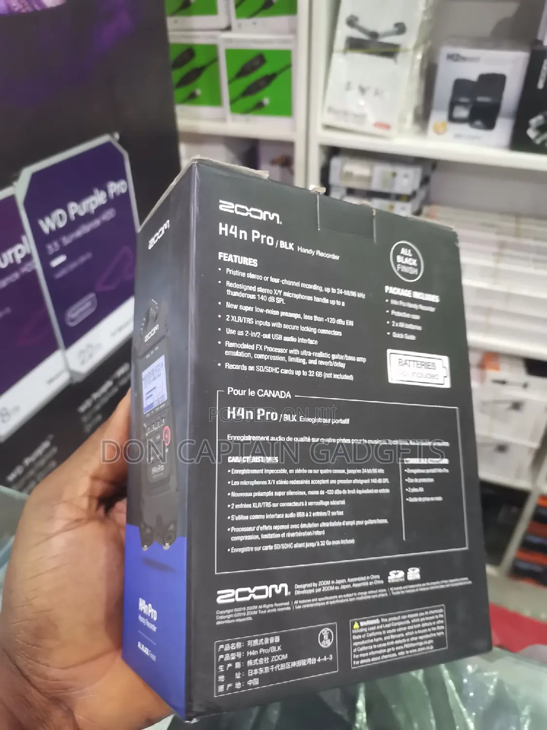 Zoom H4n Pro Handy Recorder