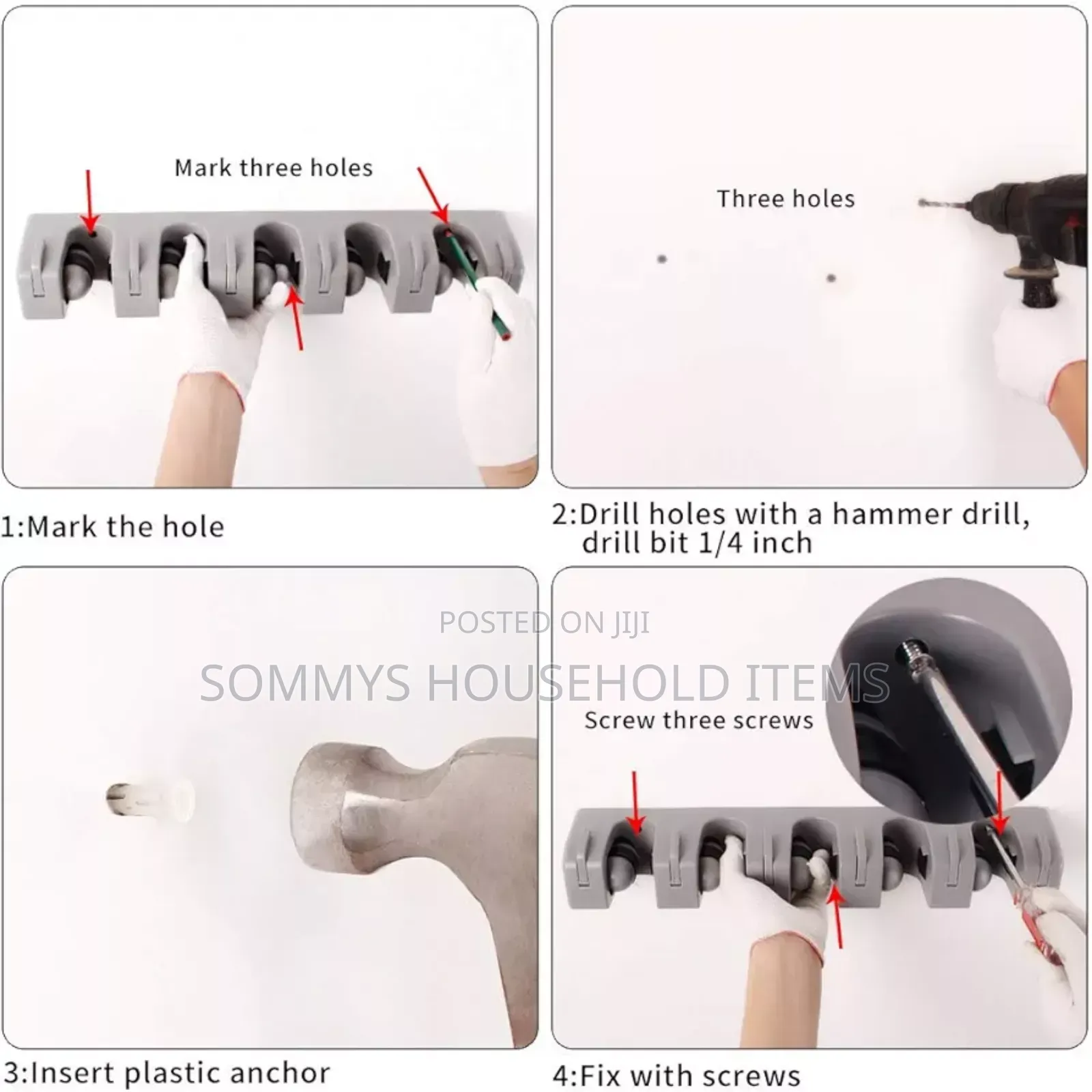Mop Hanger / Holder