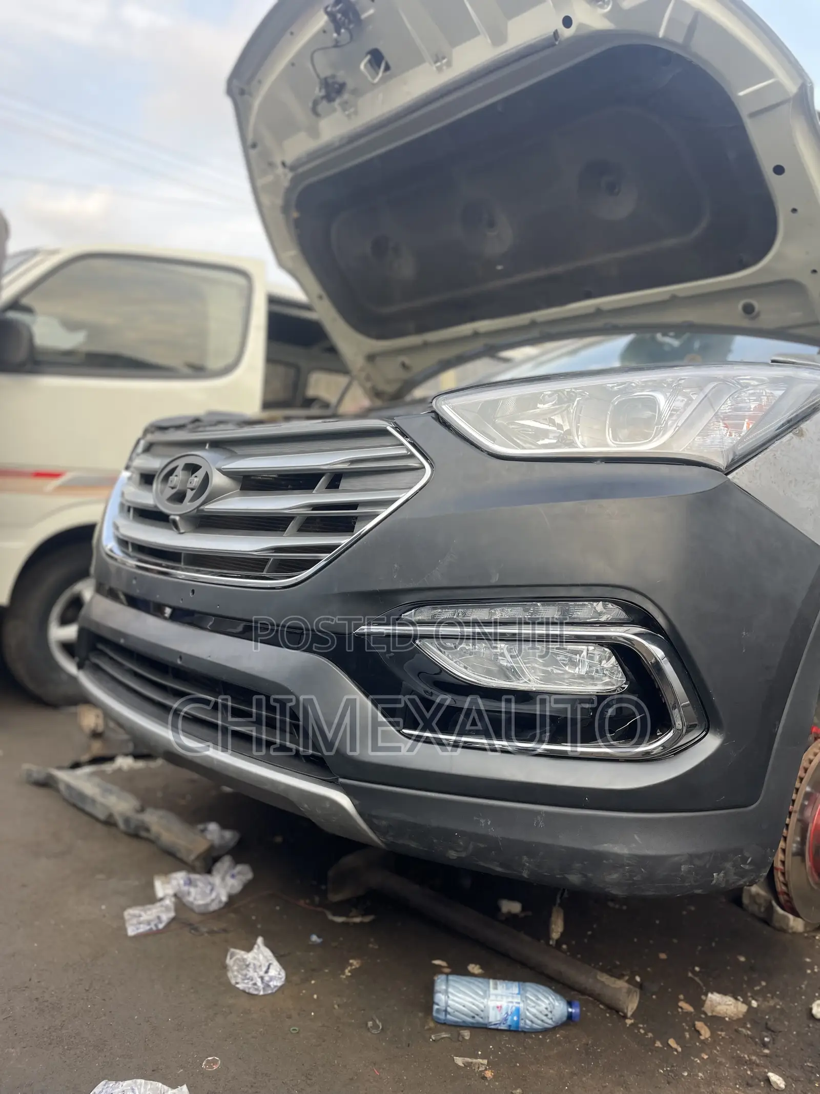 Hyundai Santafe Complete Front Bumper Replacement 2012-2018