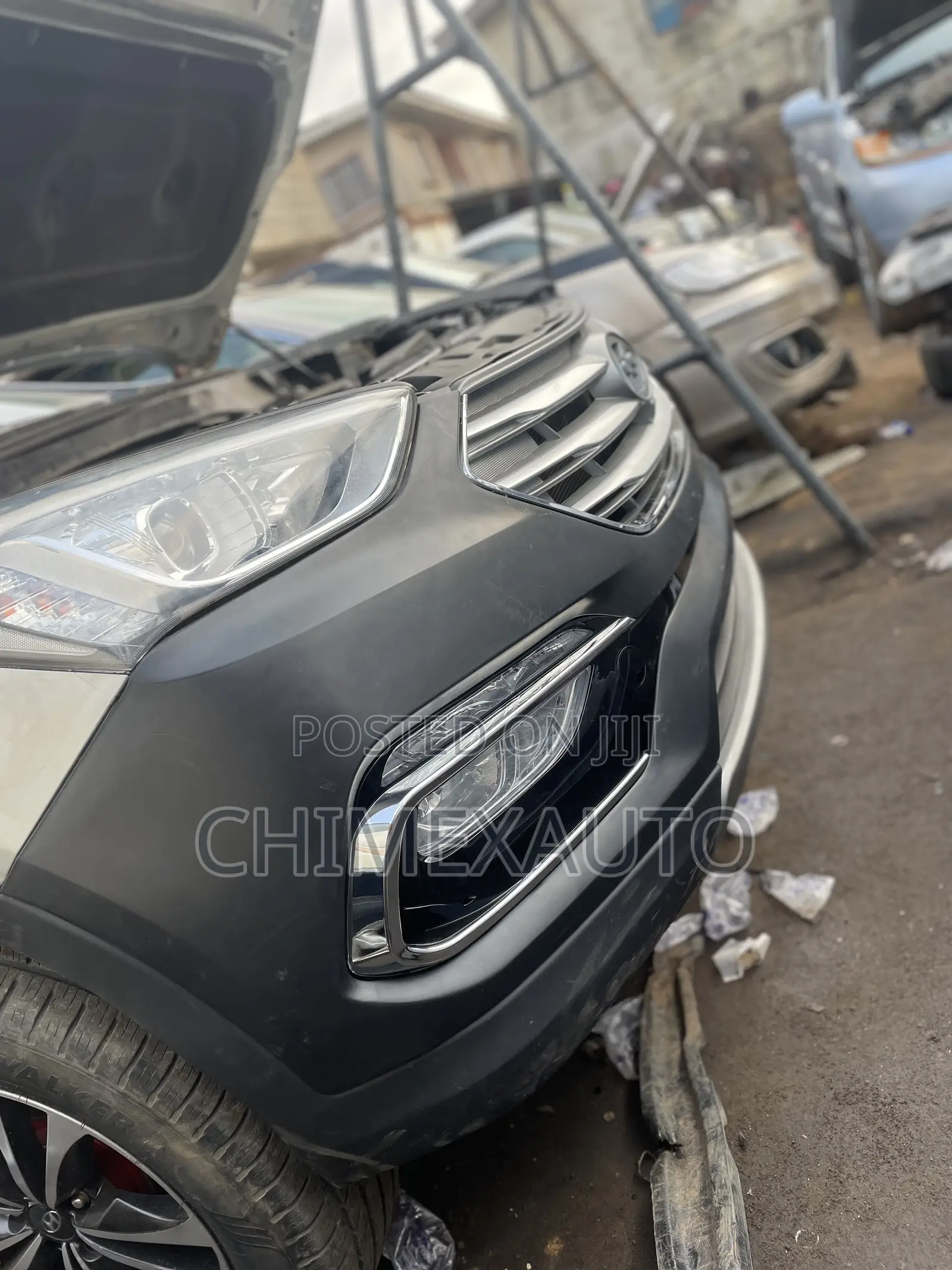 Hyundai Santafe Complete Front Bumper Replacement 2012-2018