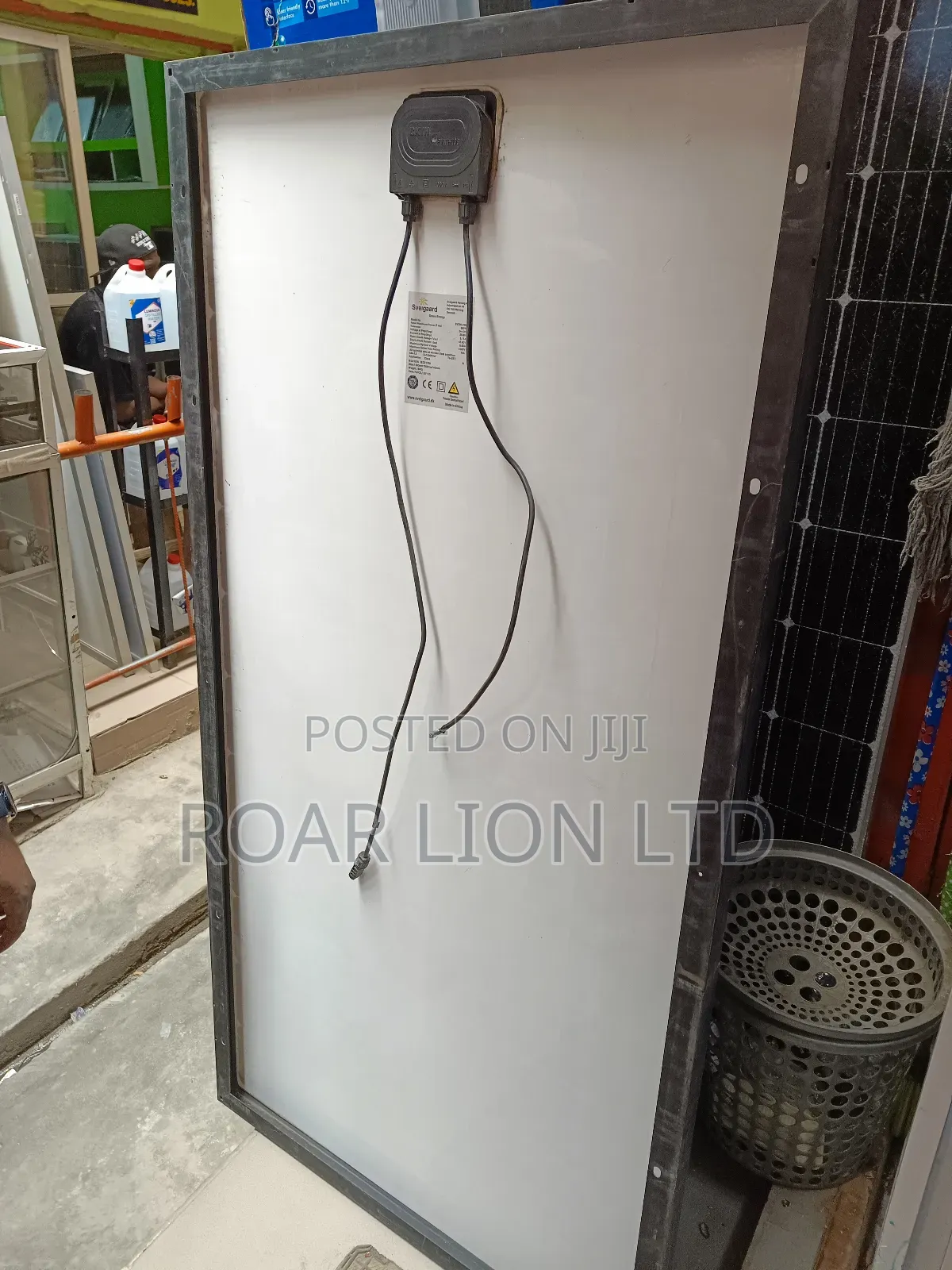 200W Solar Panel Black Frame