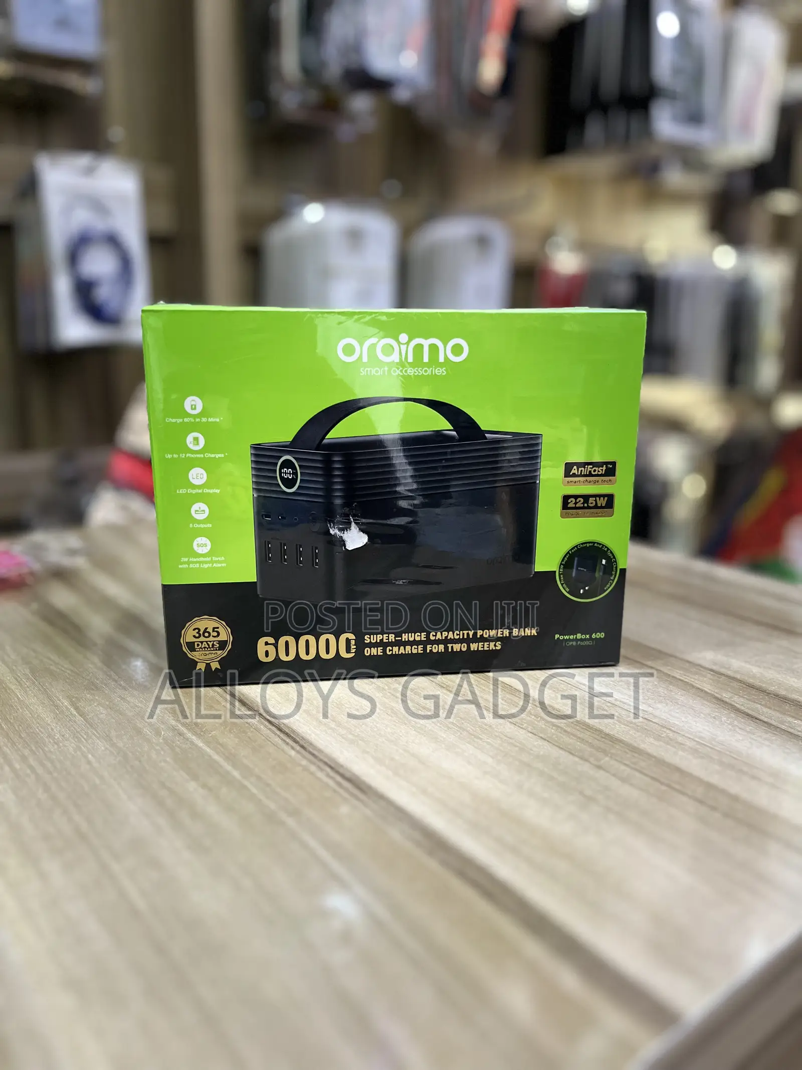 Oraimo 60000mah Power Bank