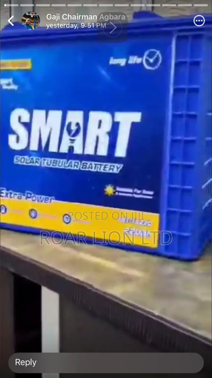 Smart 220ah Tubular Battery