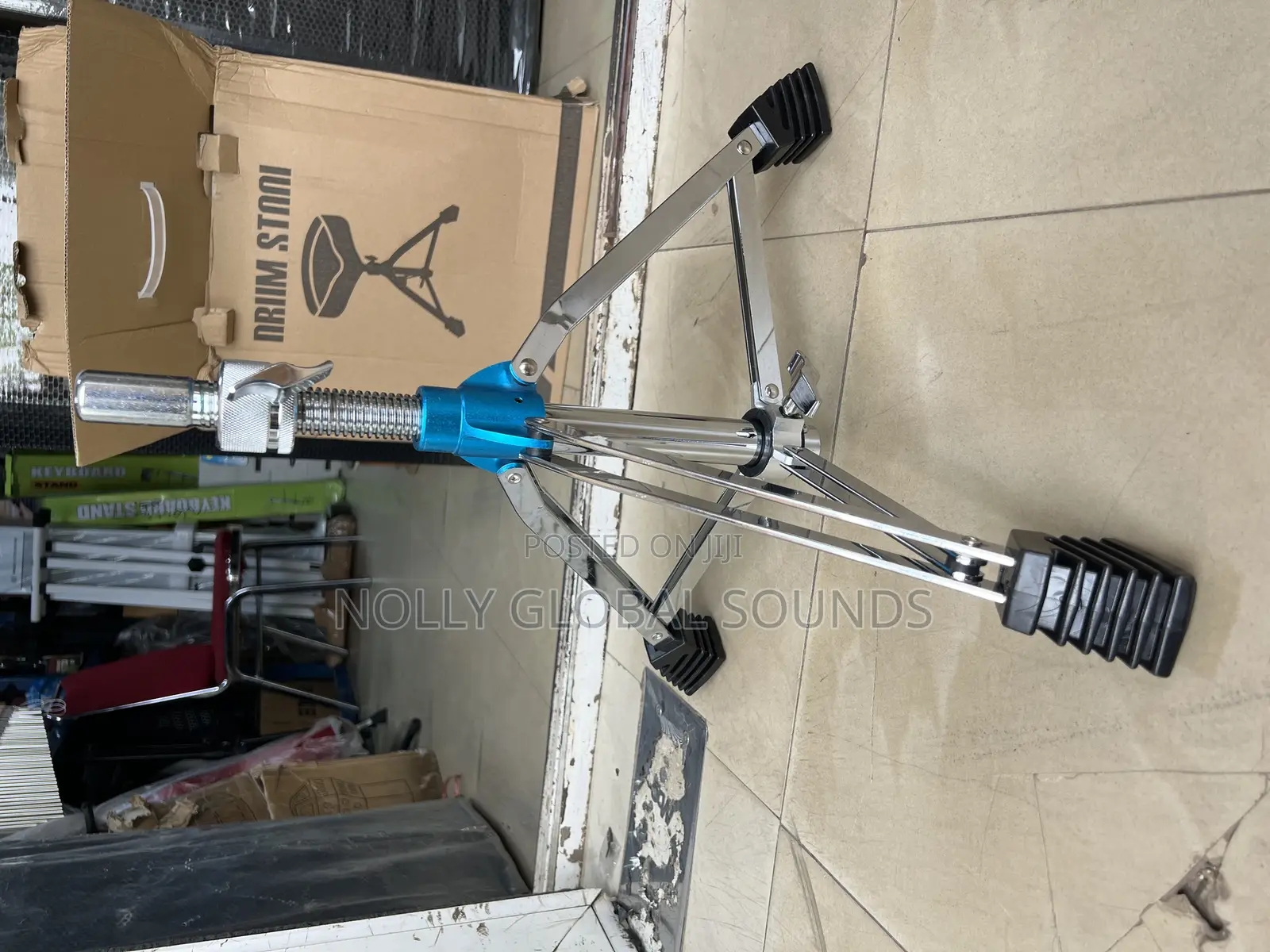Professional Drum Seat for Drummers. Heavy Duty Drum Throne